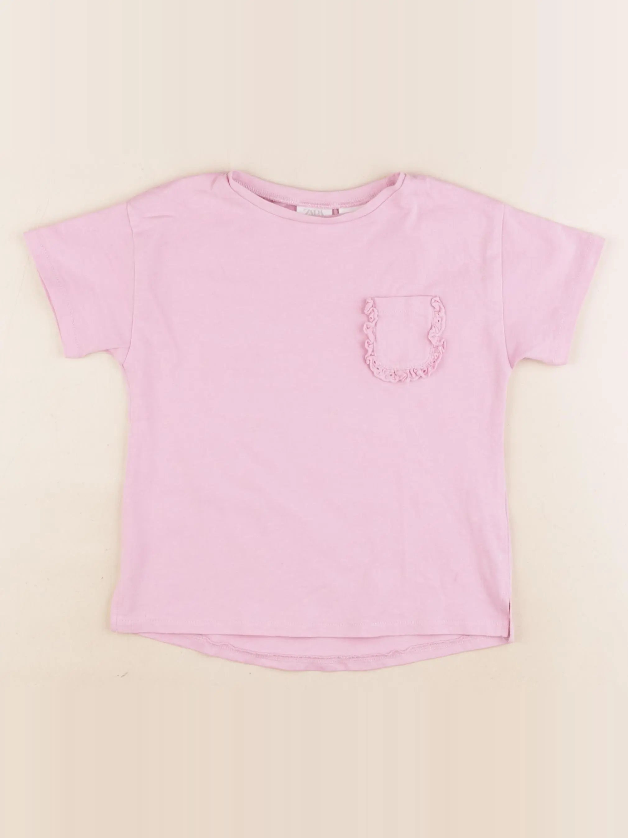 Zara - tee-shirt violet - 2/3 ans