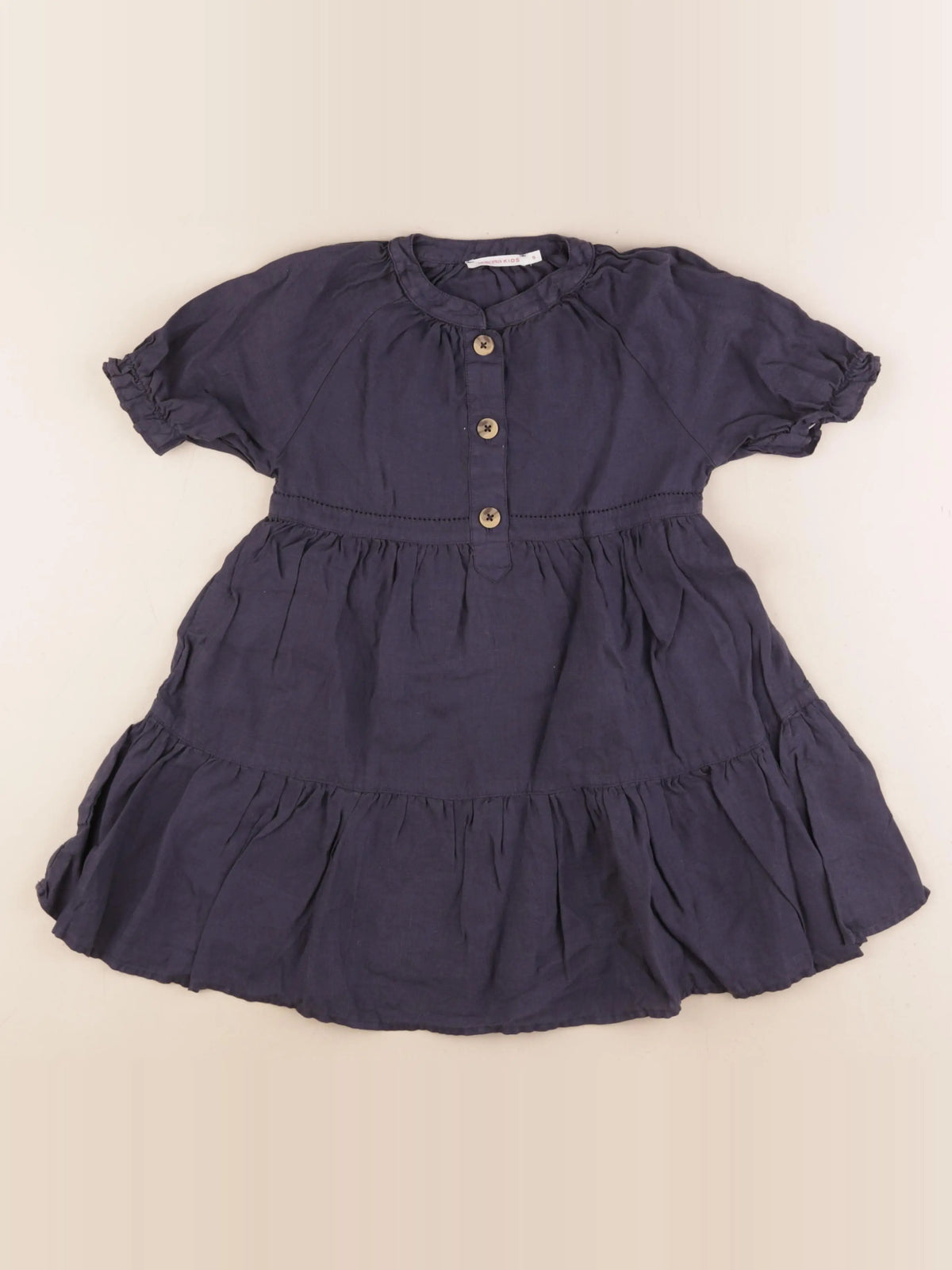 Monoprix - robe bleu - 5 ans