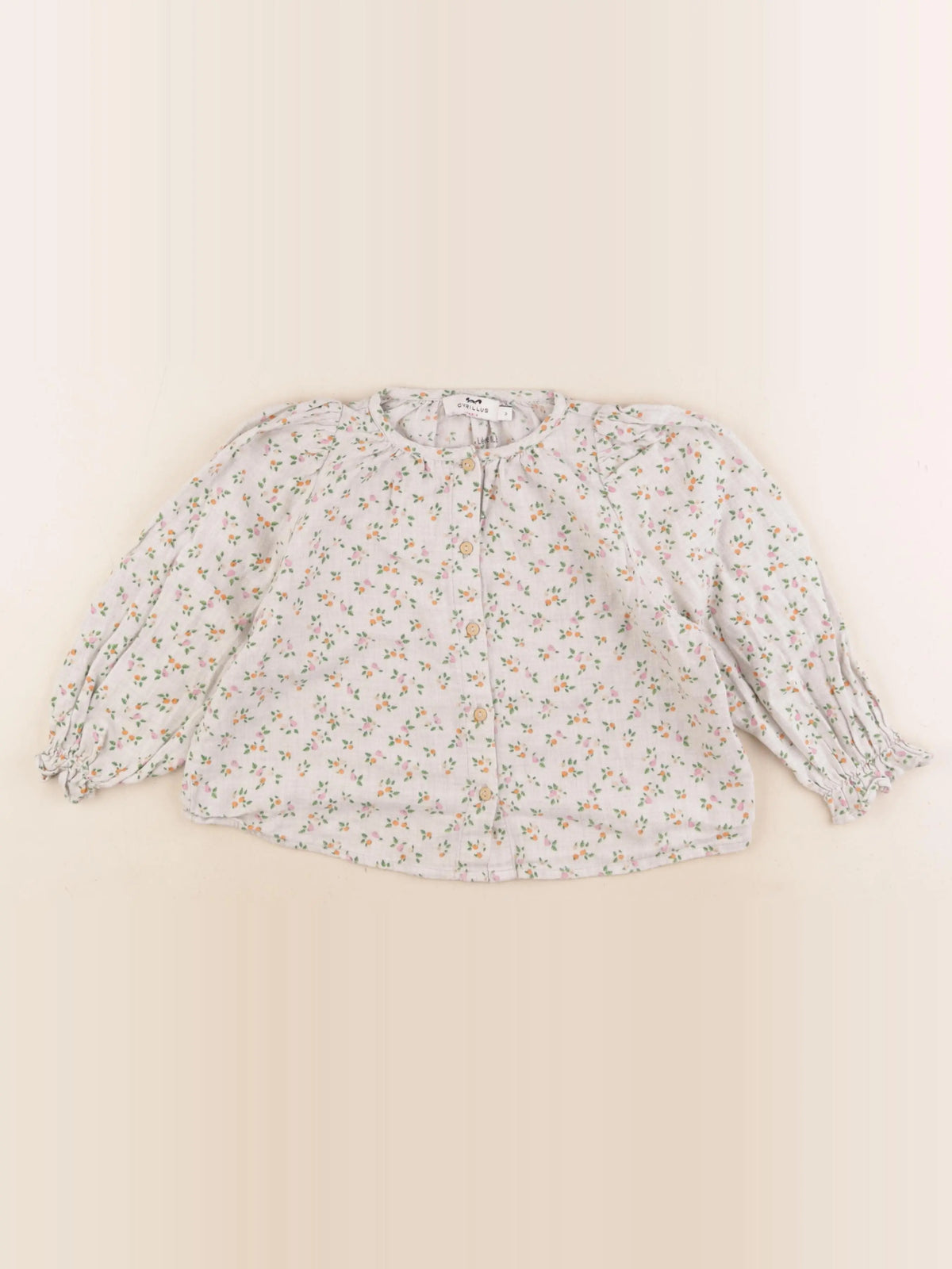 Cyrillus - blouse multicolore - 3 ans