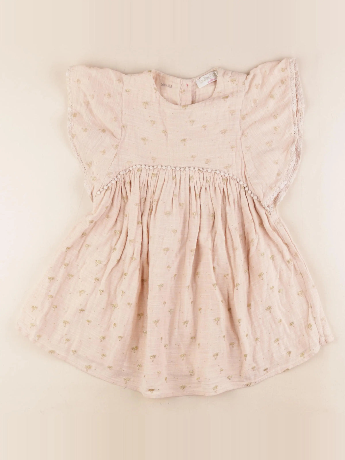 Louise Misha - robe beige - 3/4 ans