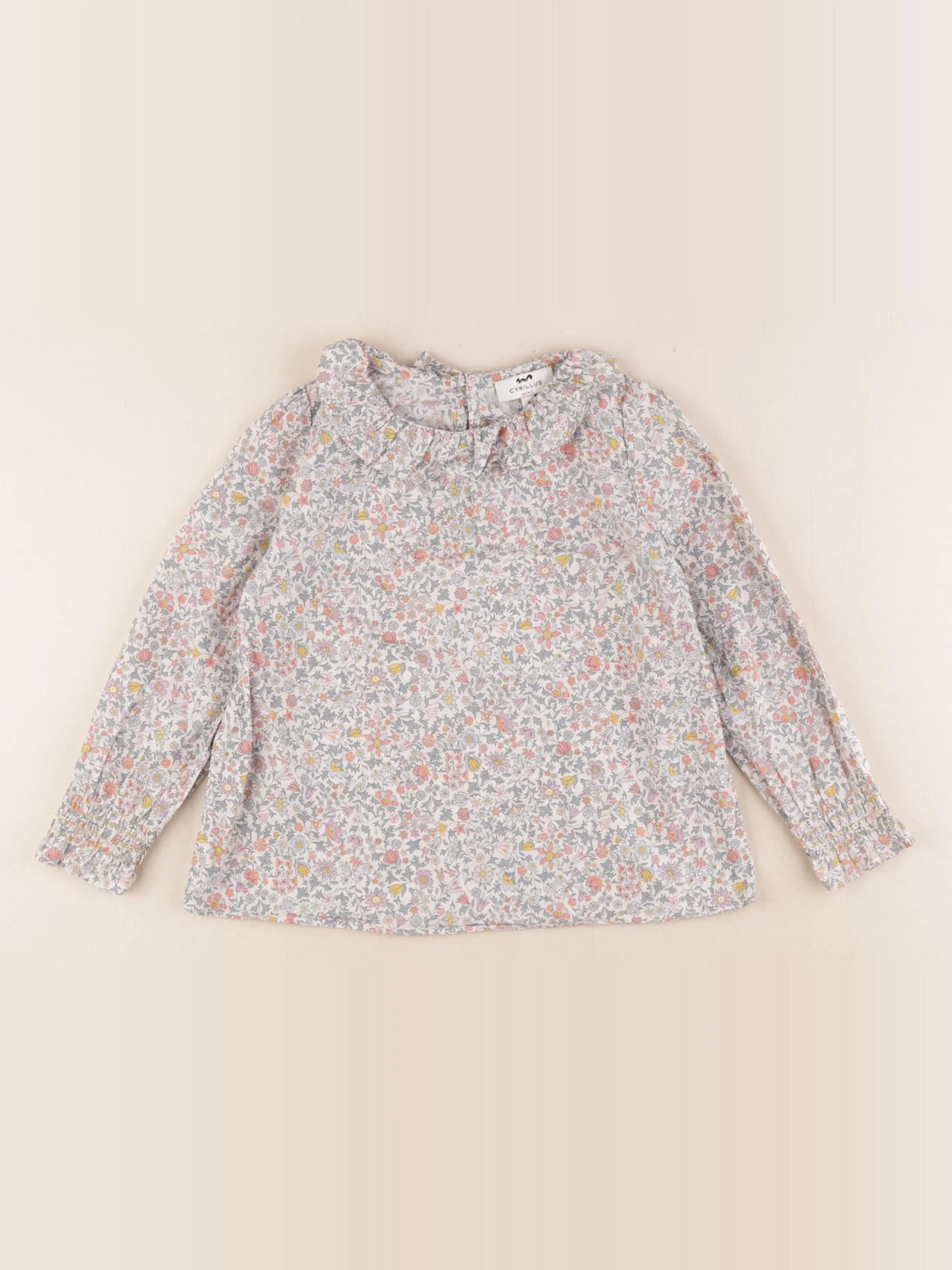 Cyrillus - blouse multicolore - 4 ans