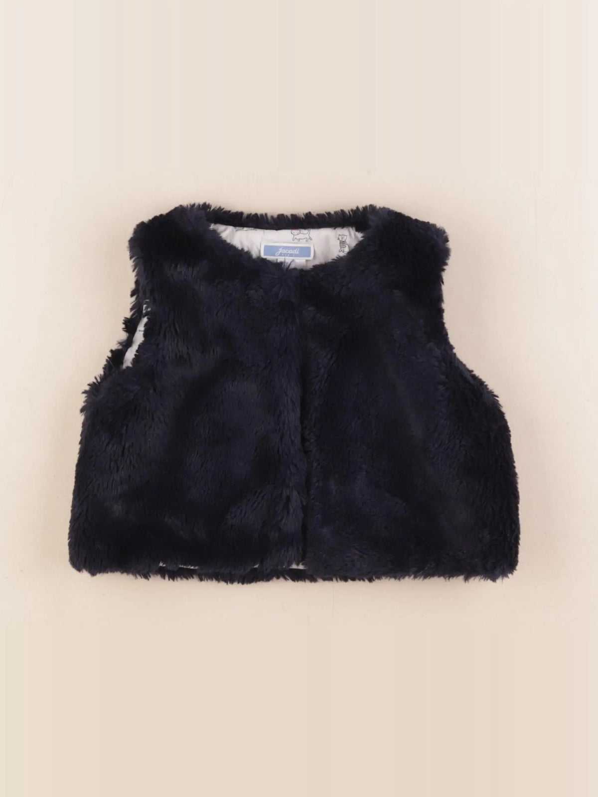 Jacadi - gilet bleu - 18 mois