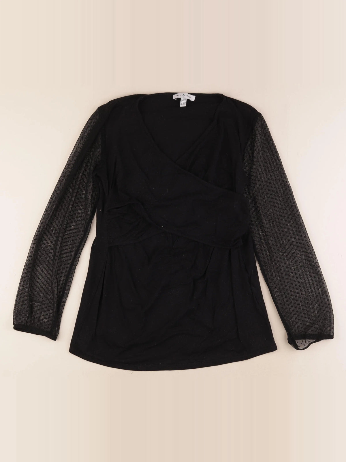 Envie de fraise - tee-shirt grossesse, allaitement noir - 38 à 40