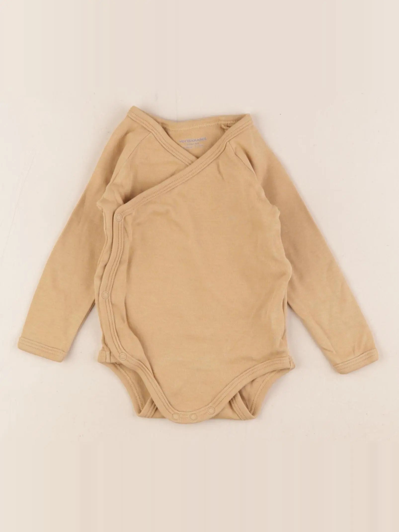 Vertbaudet - body jaune - 9 mois