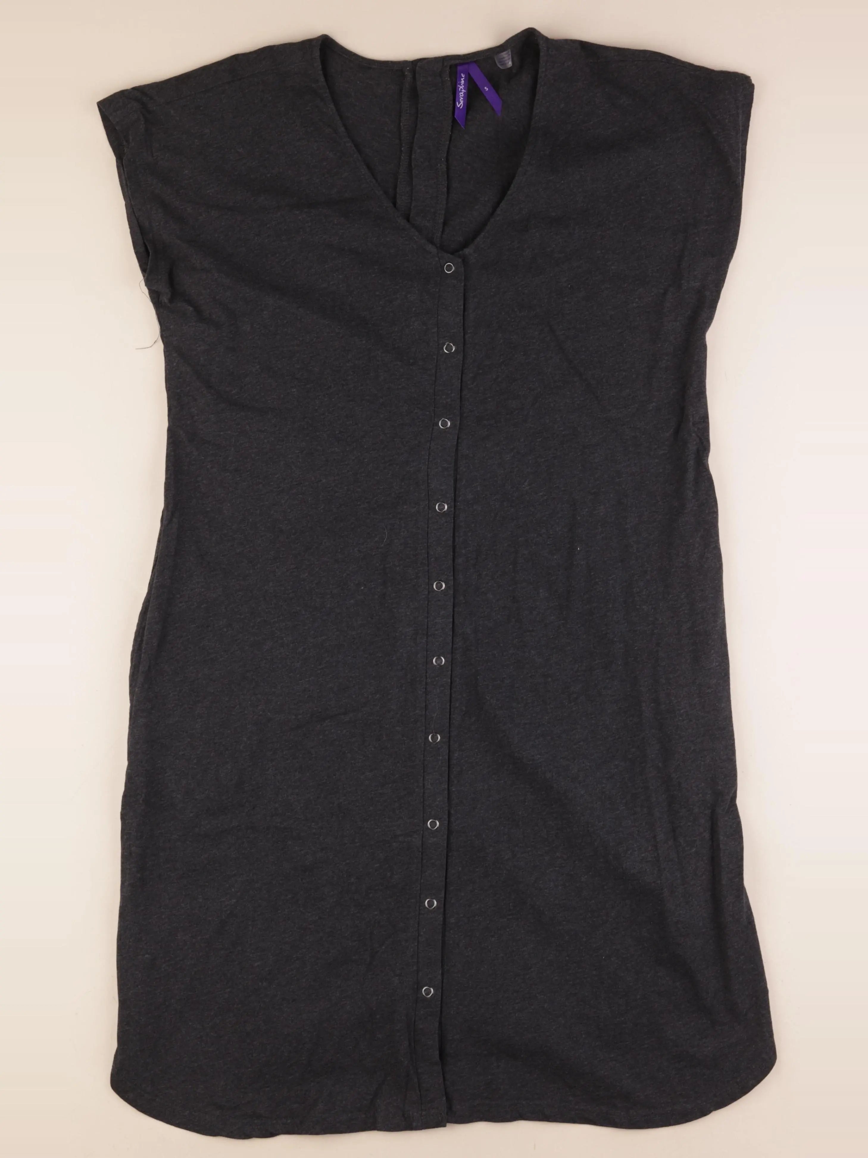 Seraphine - robe grossesse, allaitement noir - s