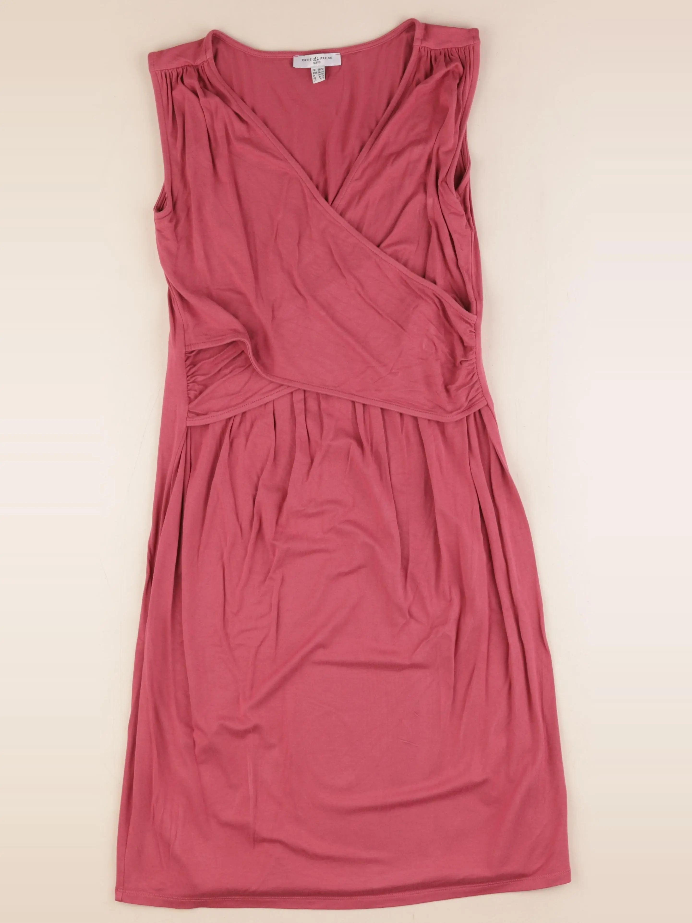 Envie de fraise - robe grossesse rose - 36 à 38