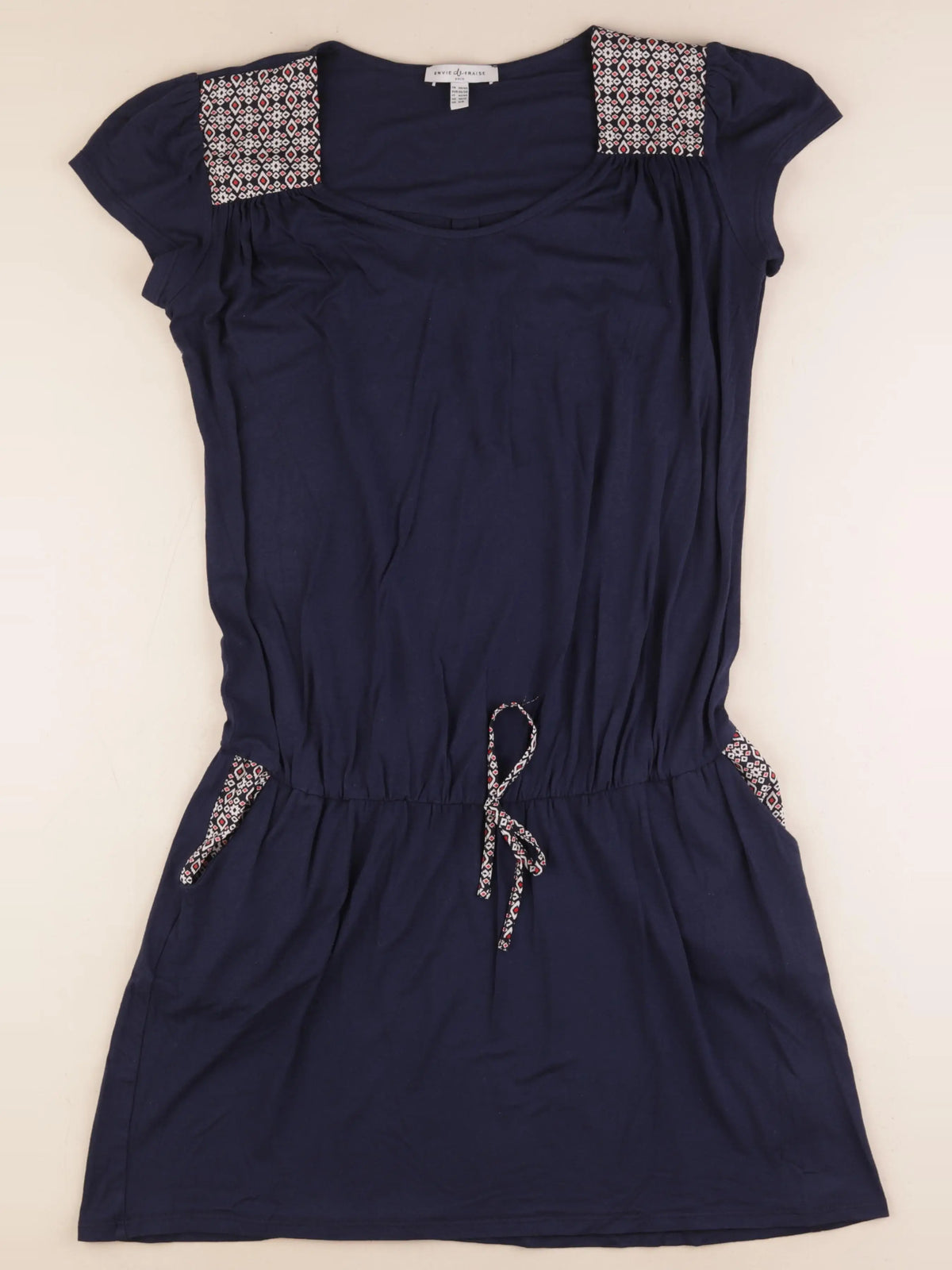 Envie de fraise - robe grossesse, allaitement bleu - 38 à 40