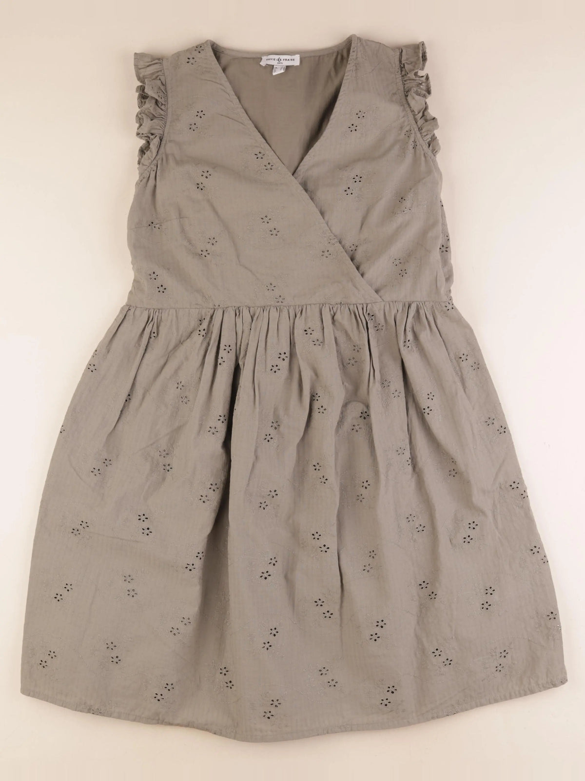 Envie de fraise - robe grossesse vert - 38