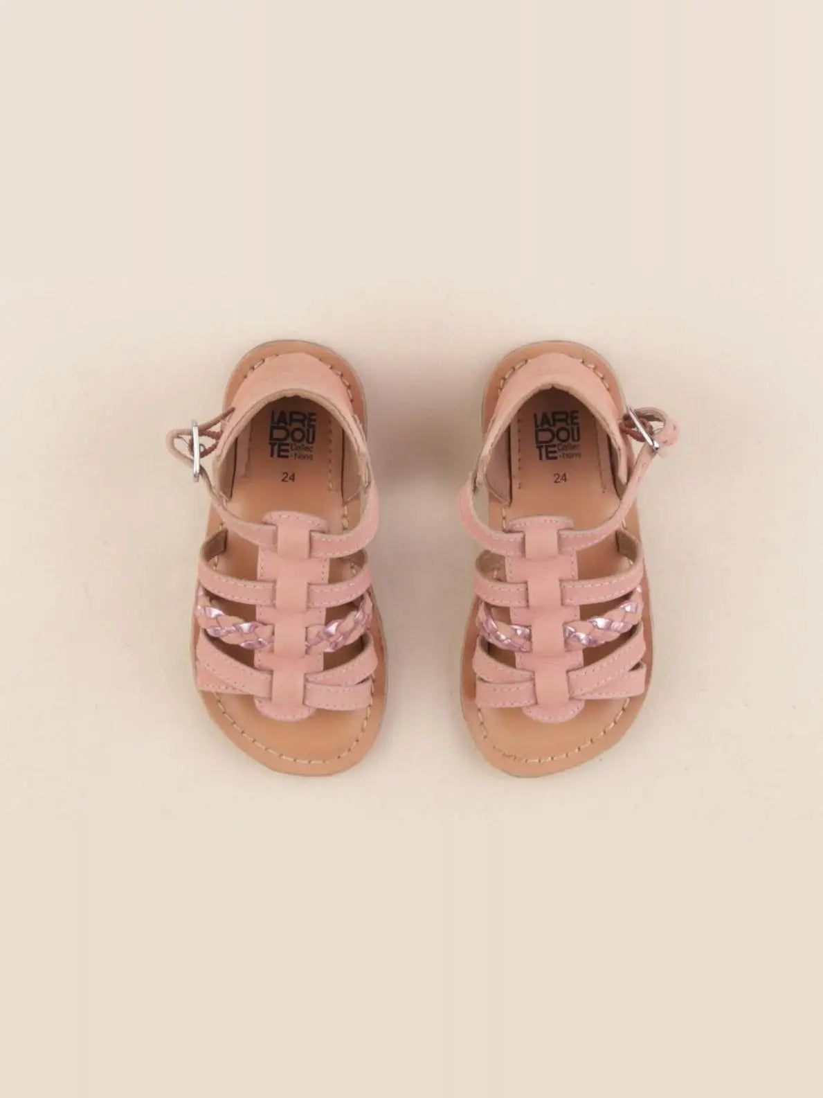 La Redoute - sandales rose - pointure 24