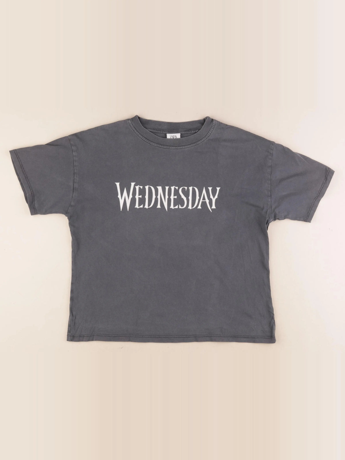 Zara - tee-shirt gris - 11/12 ans