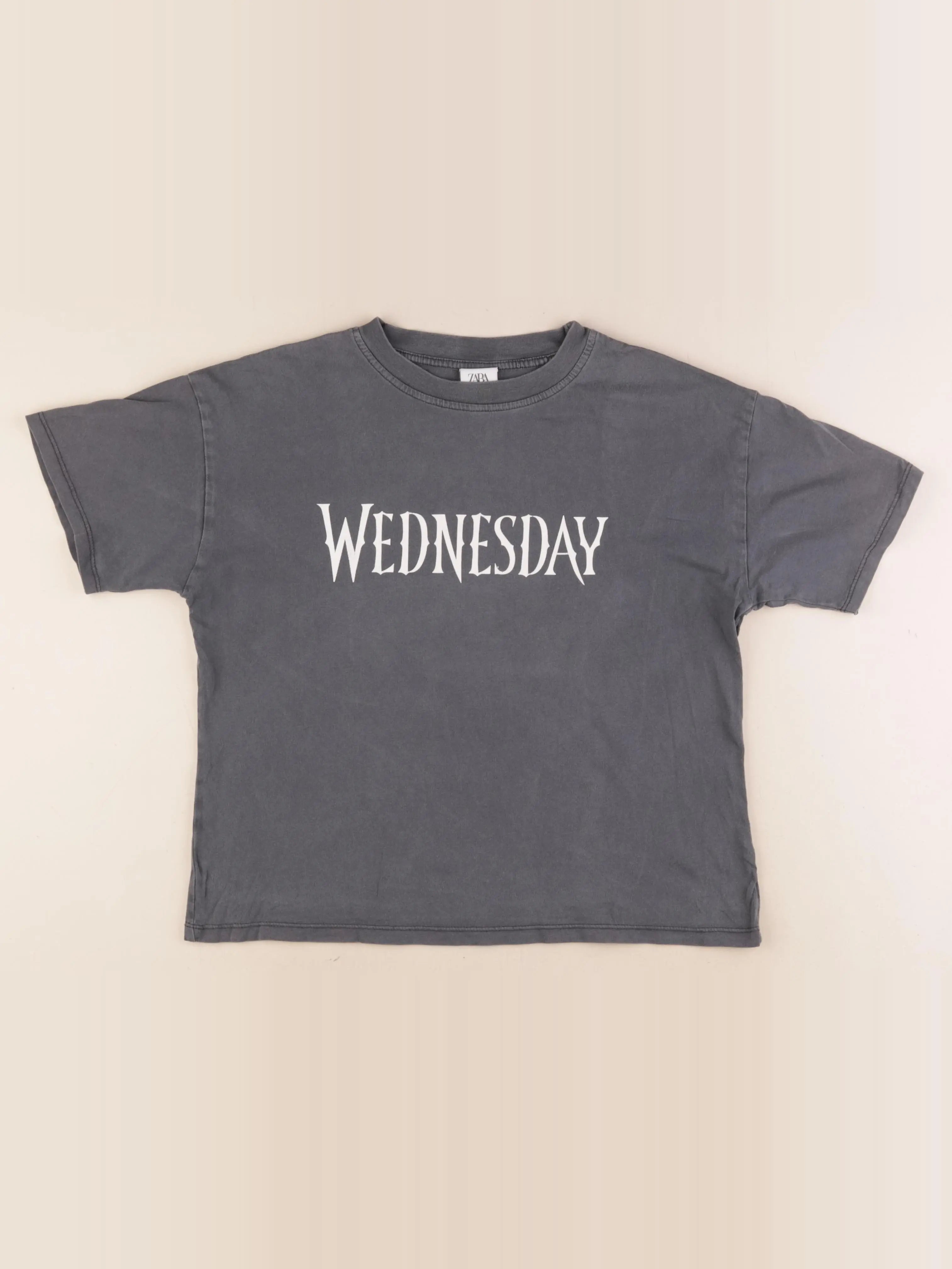 Zara - tee-shirt gris - 11/12 ans