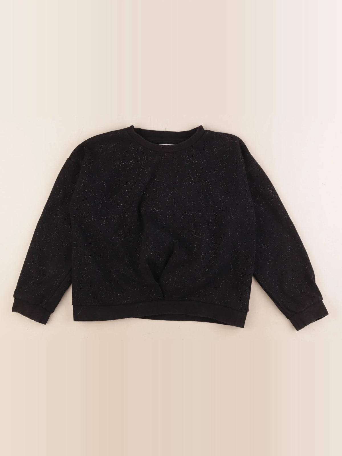 Monoprix - sweat noir - 10 ans