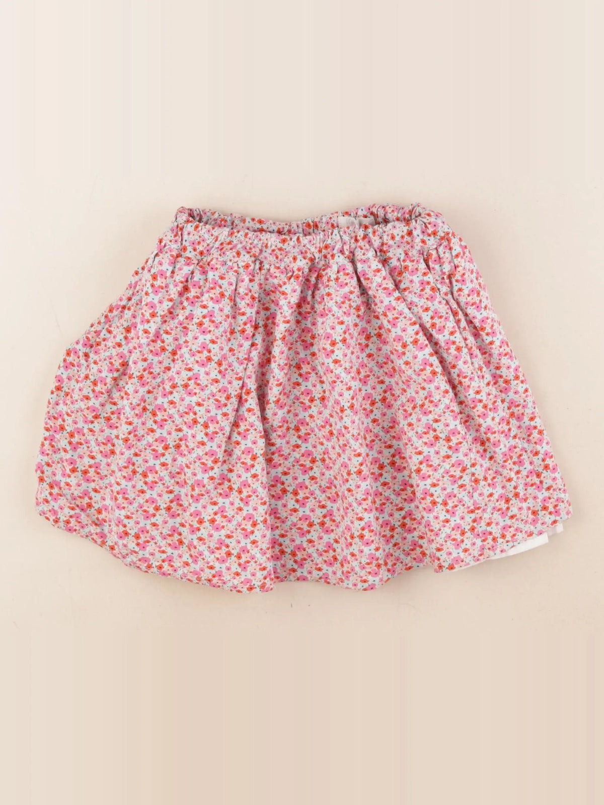 Little Cigogne - jupe multicolore - 5 ans