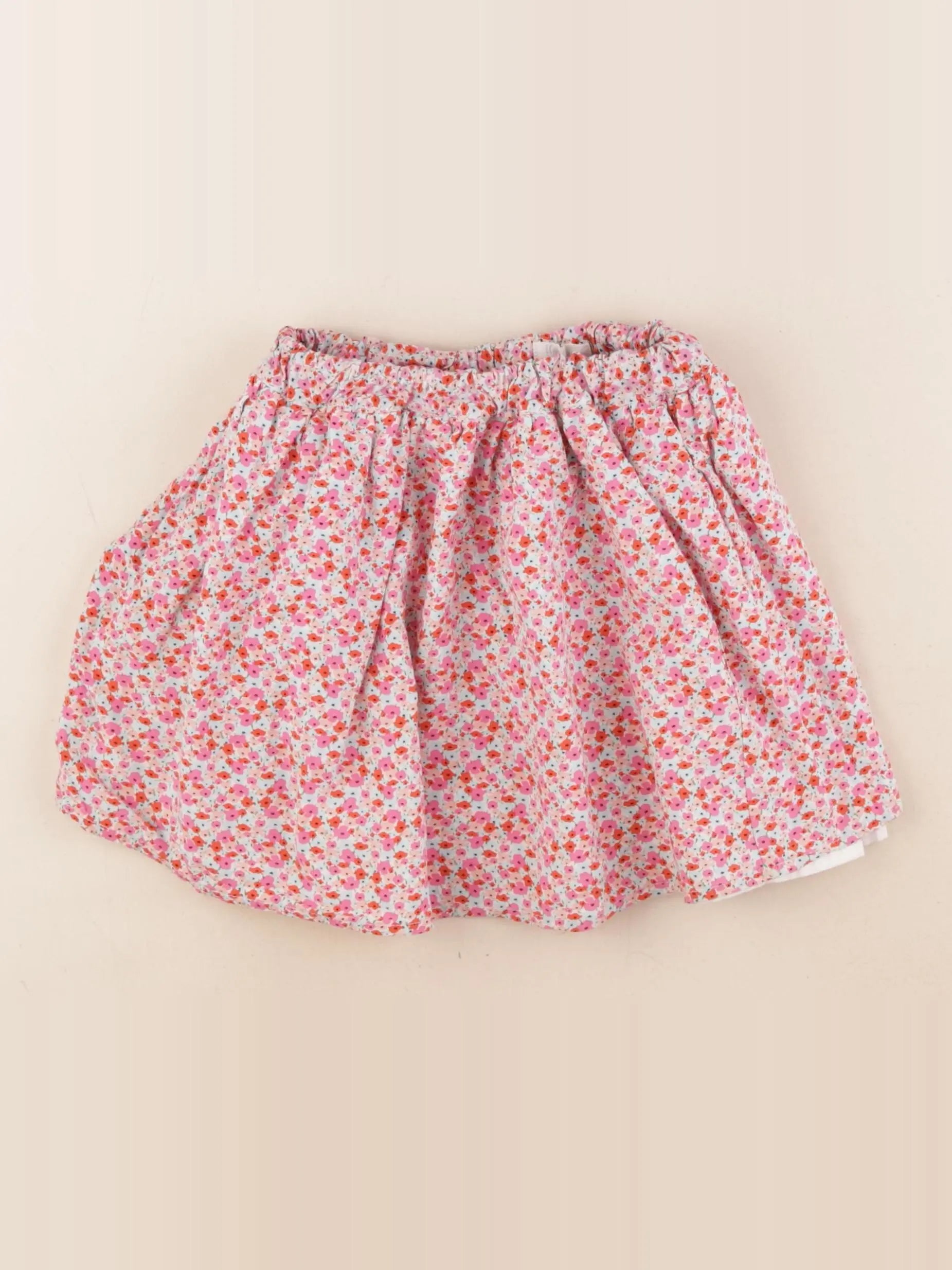 Little Cigogne - jupe multicolore - 5 ans