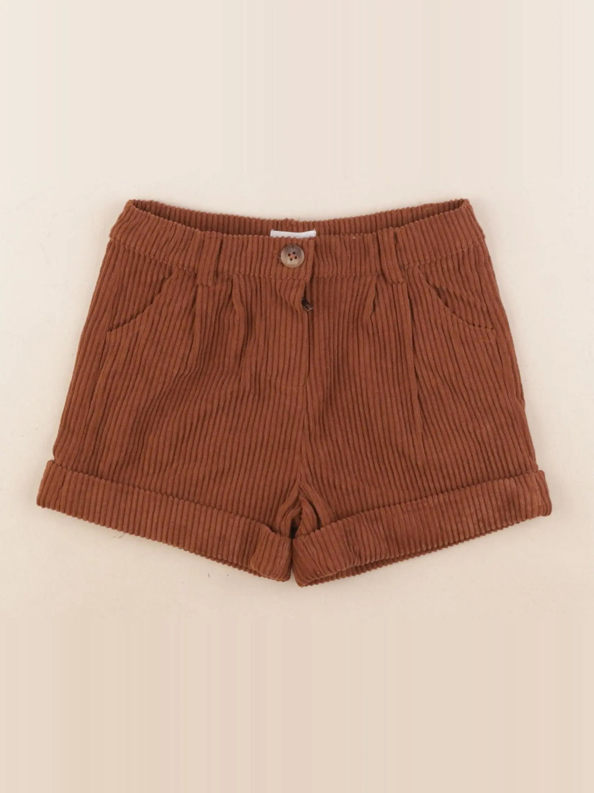 Vertbaudet - short marron - 5 ans