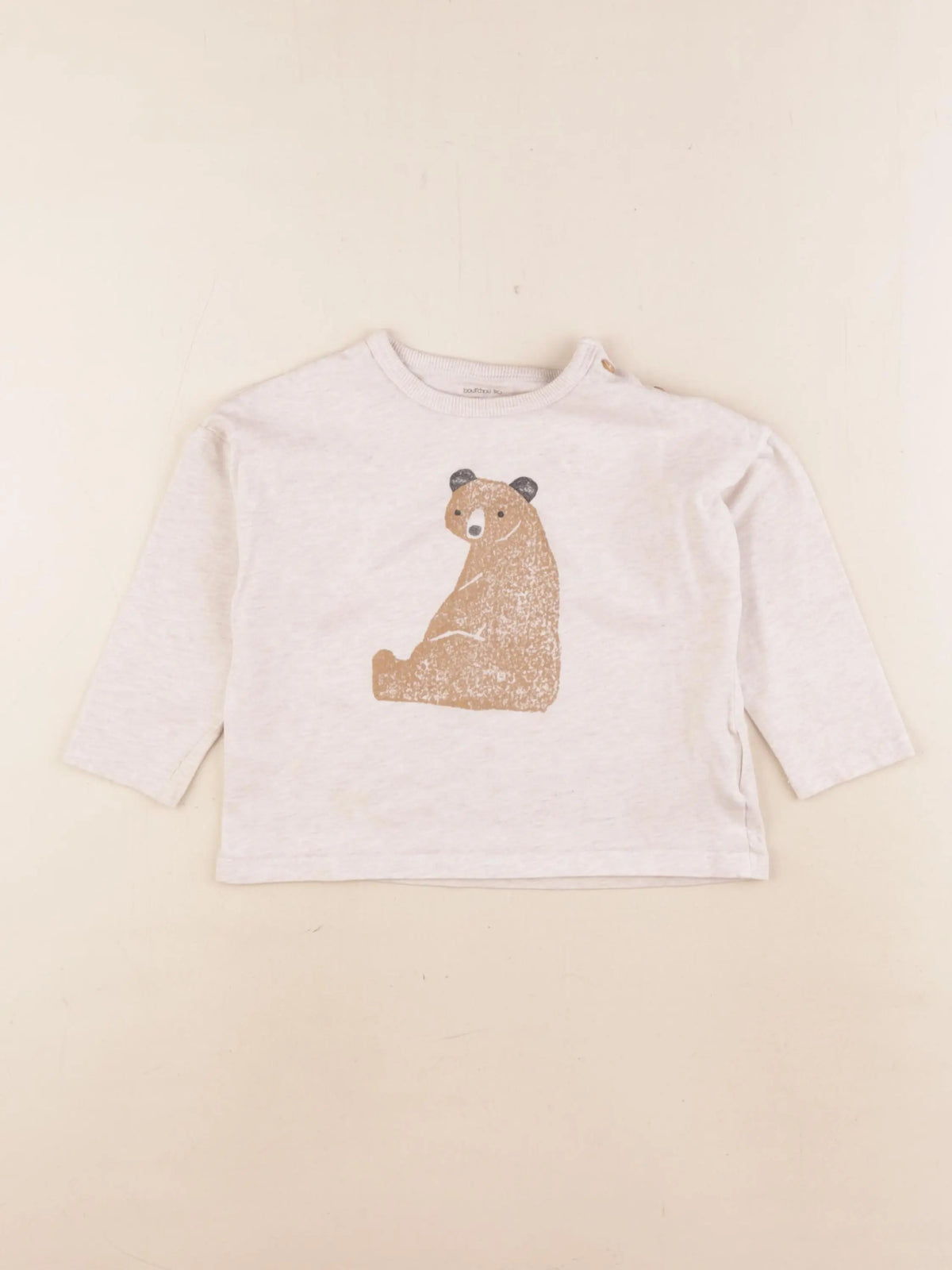 Boutchou - tee-shirt marron - 36 mois