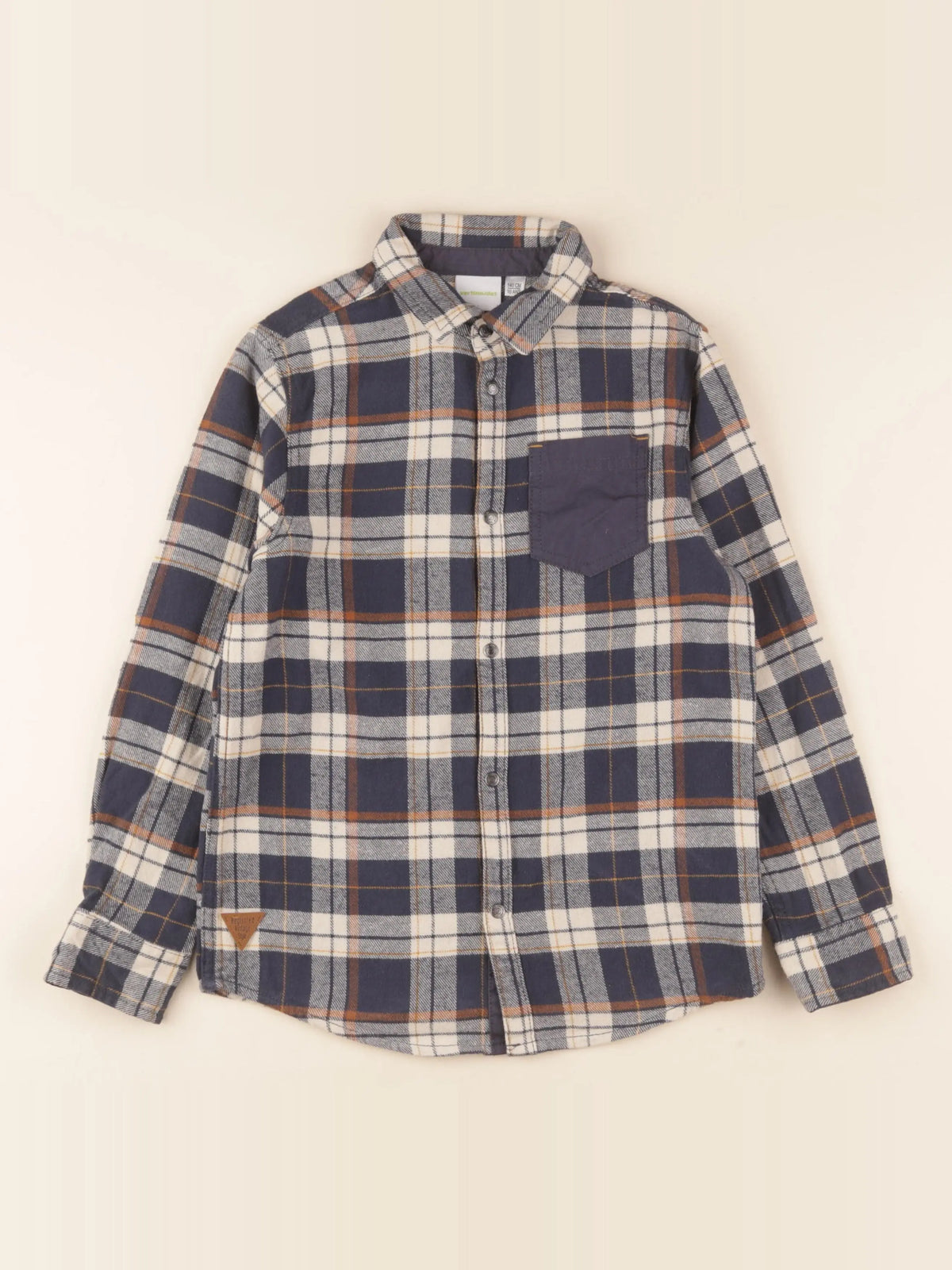 Vertbaudet - chemise bleu - 10 ans