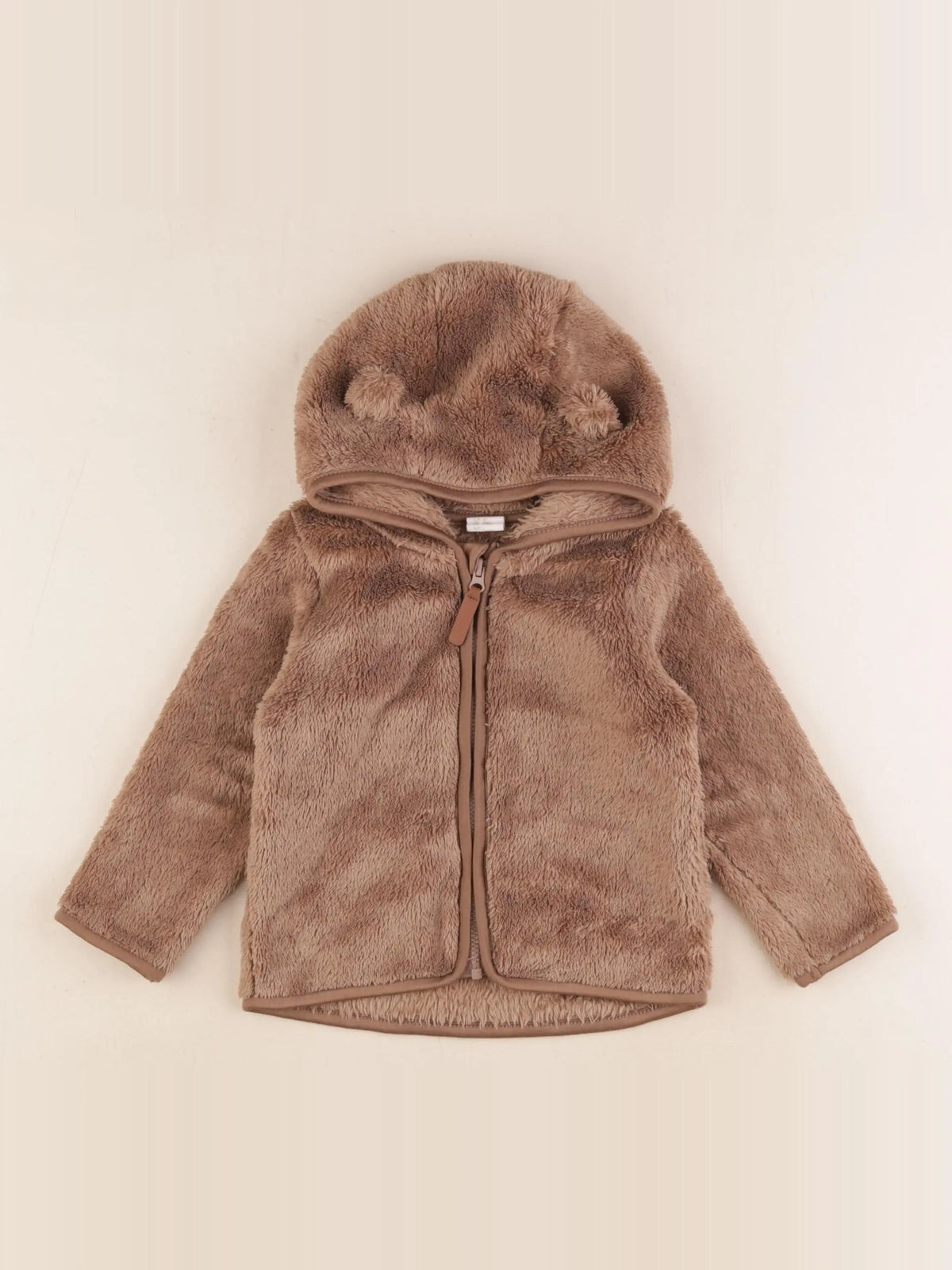 H&M - gilet marron - 9/12 mois