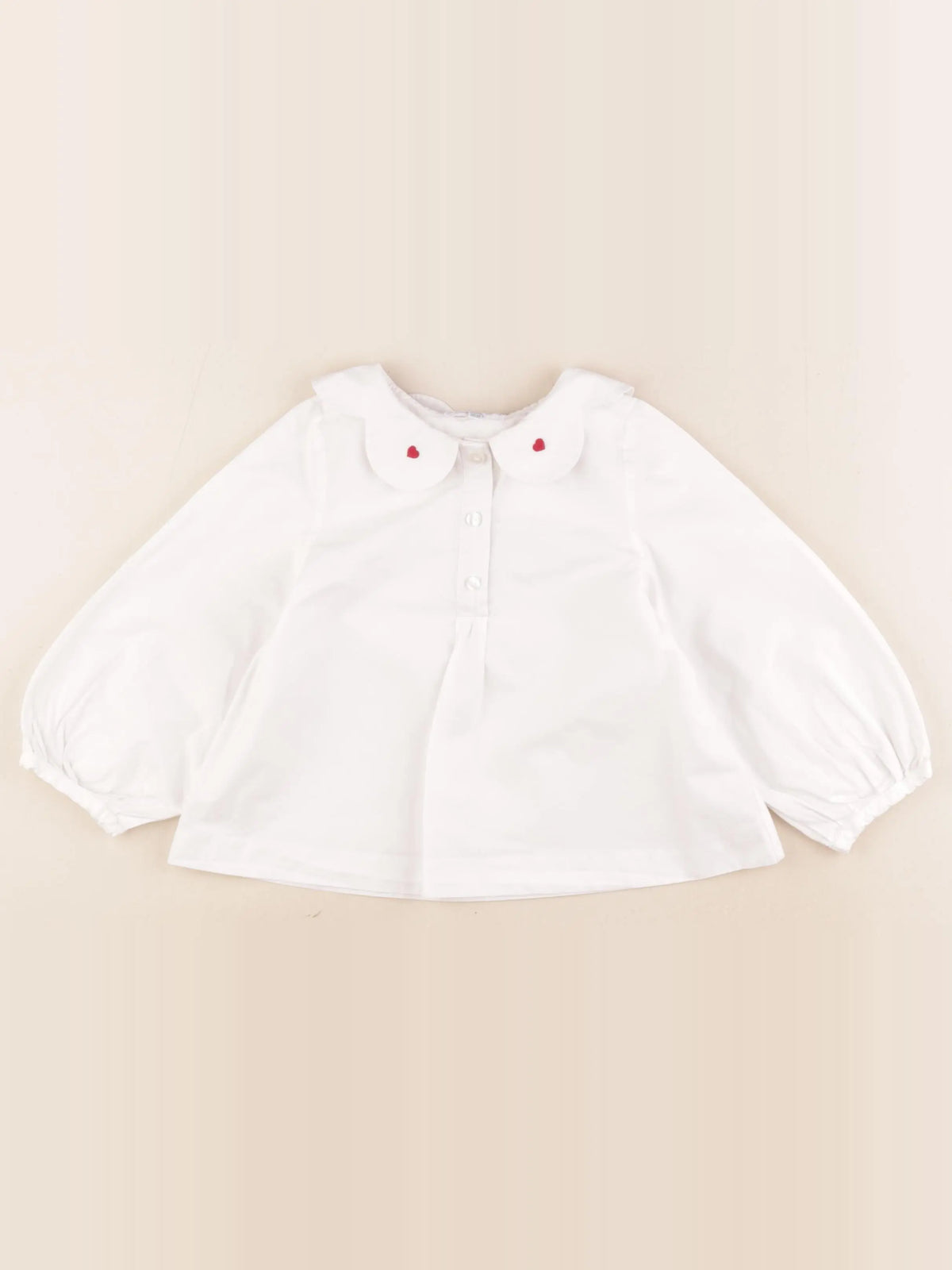 Jacadi - blouse blanc - 36 mois