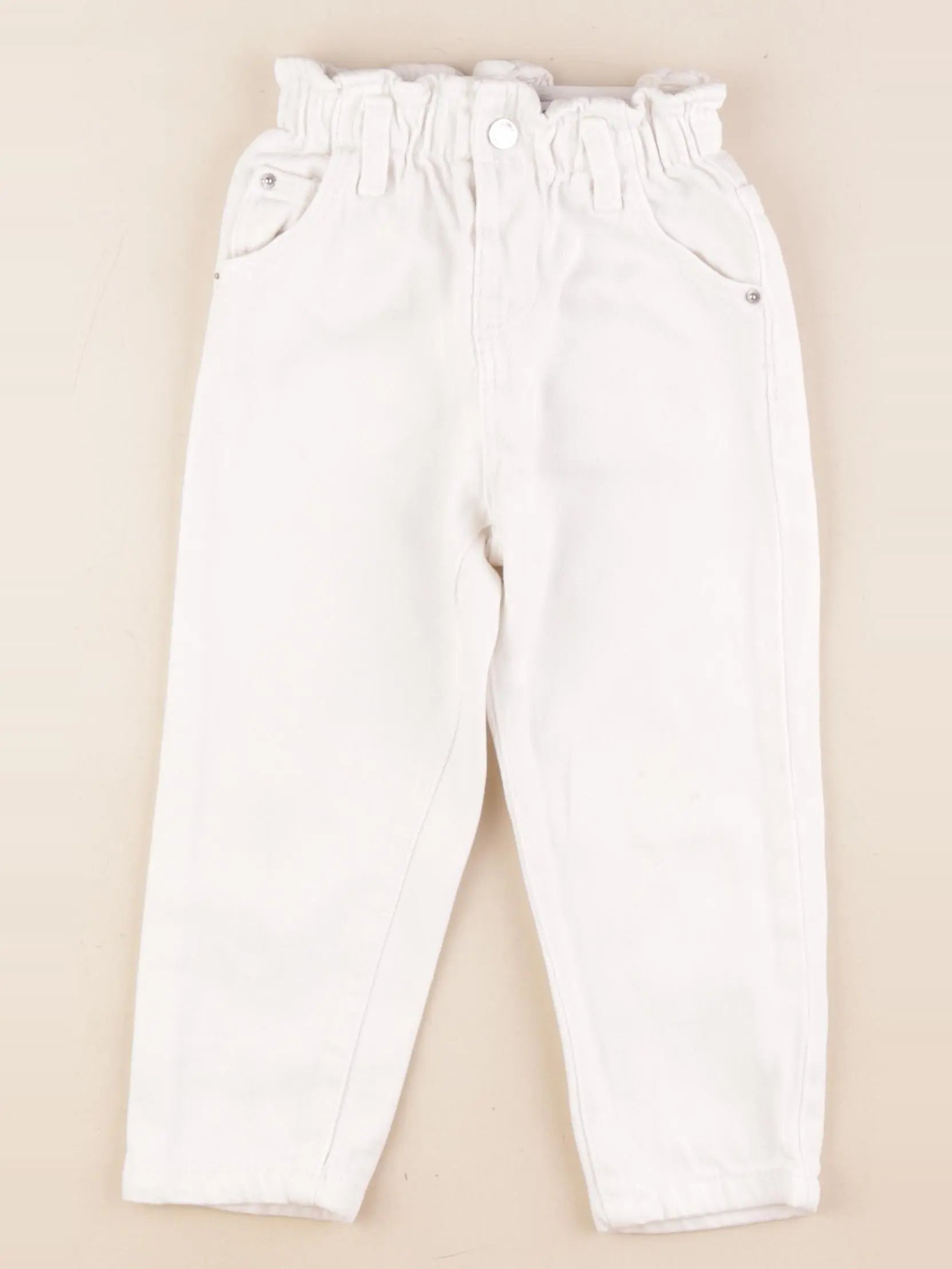 Zara - jean blanc - 3 ans