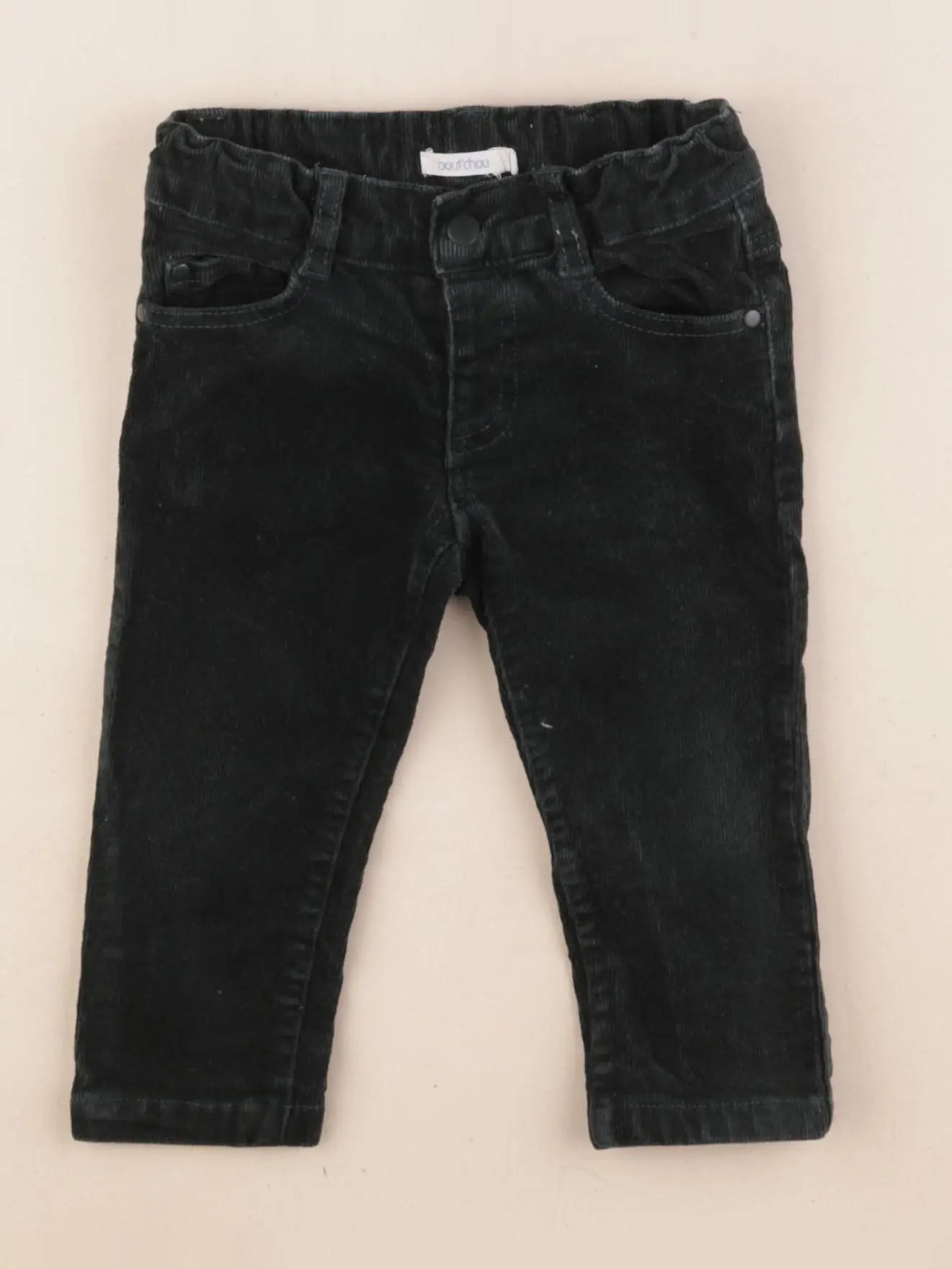 Boutchou - pantalon vert - 9 mois