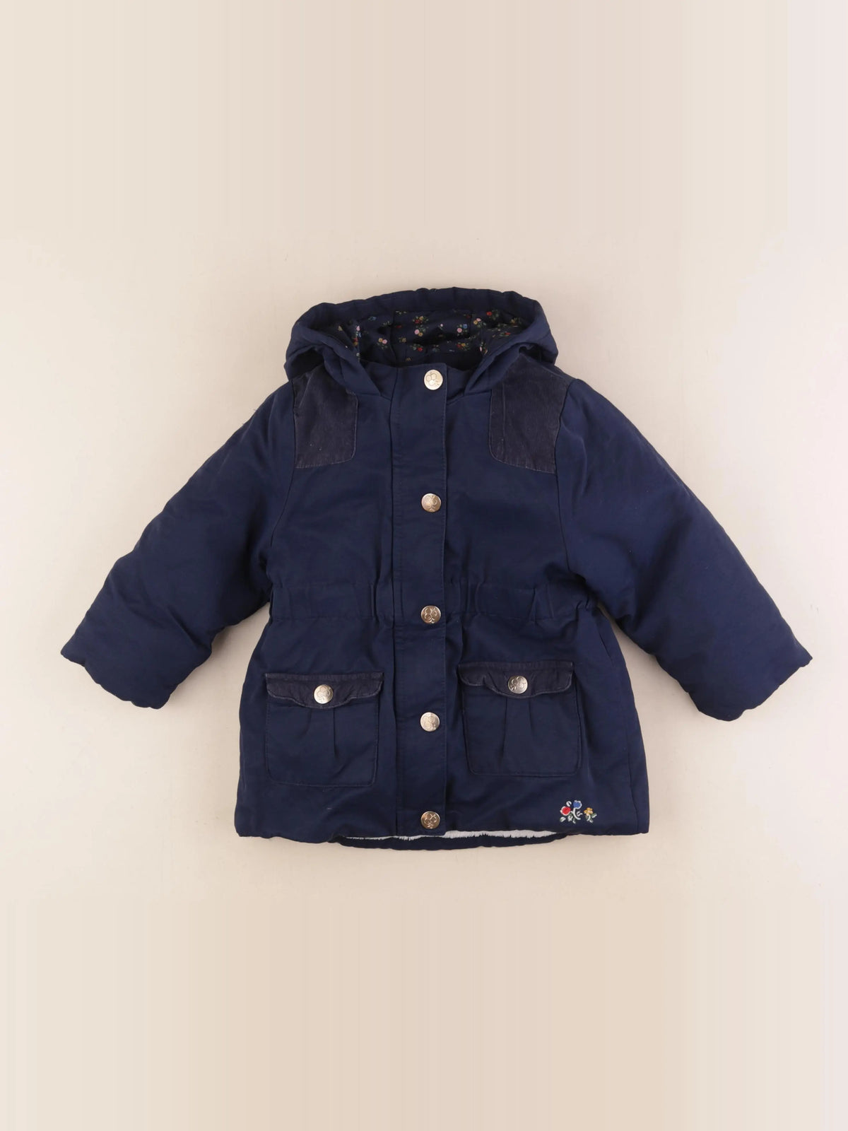 Sergent Major - parka bleu - 2 ans