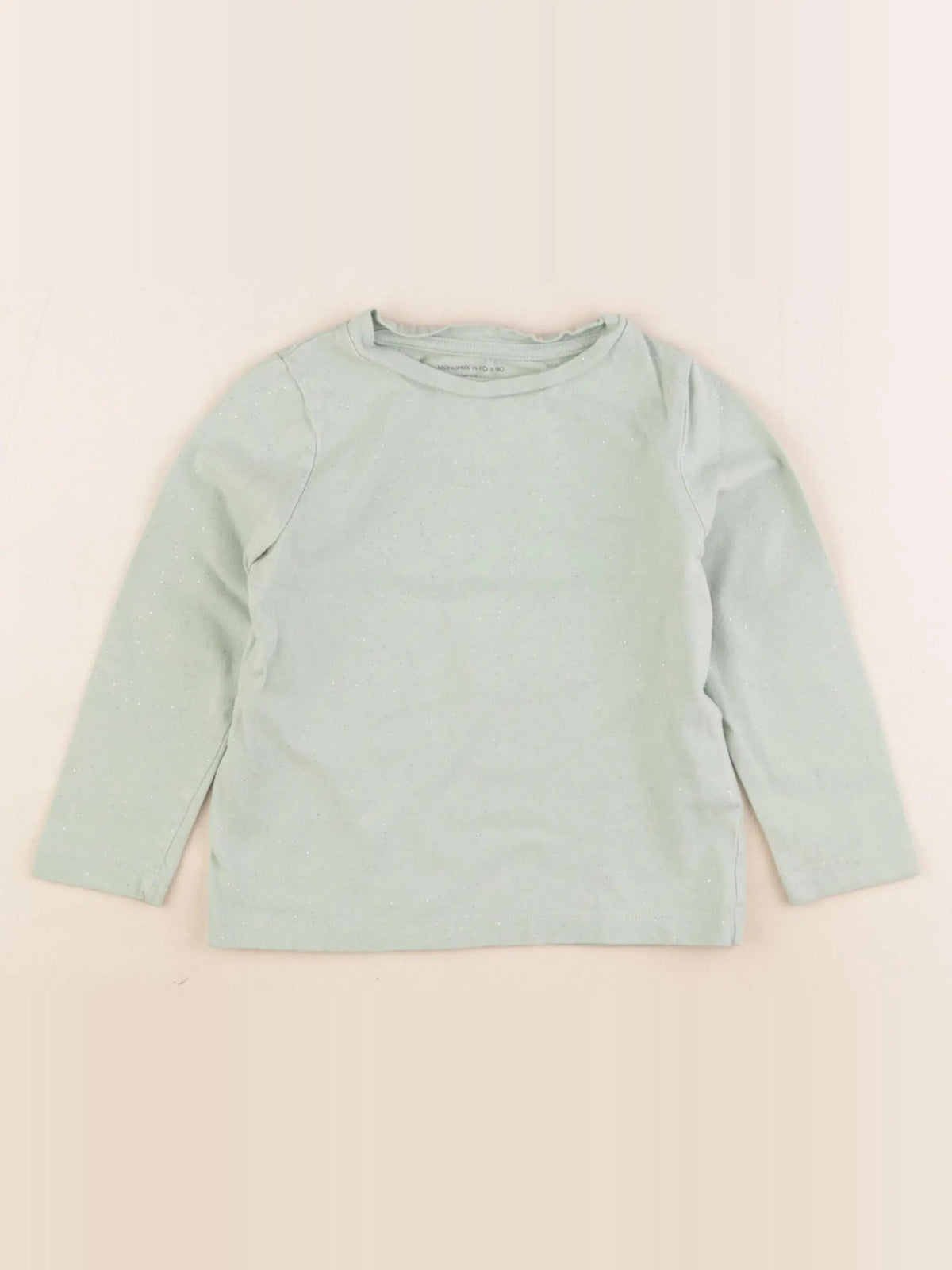Monoprix - tee-shirt vert, argent - 3 ans