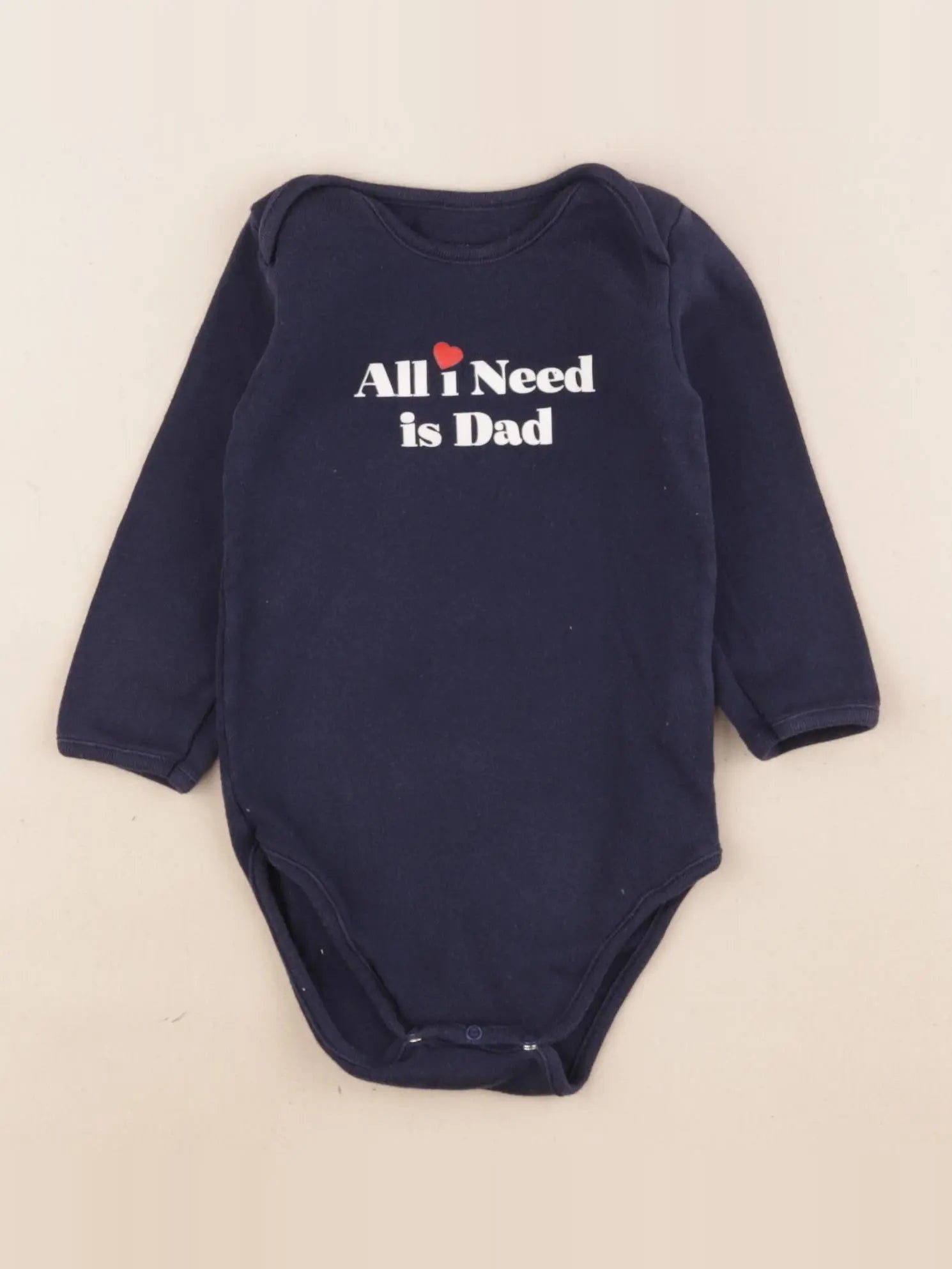 Boutchou - body bleu - 1 an