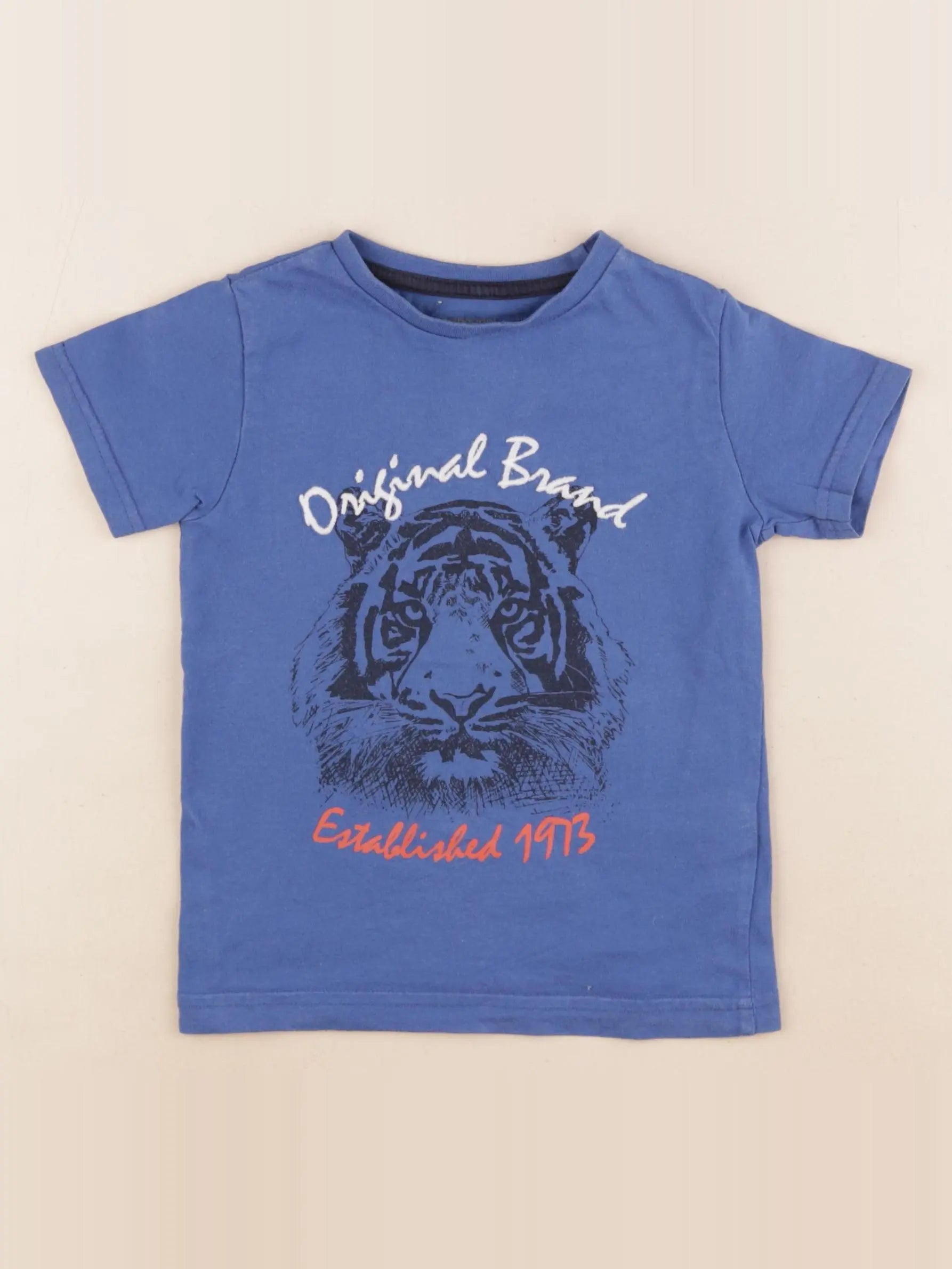 Vertbaudet - tee-shirt bleu - 3 ans