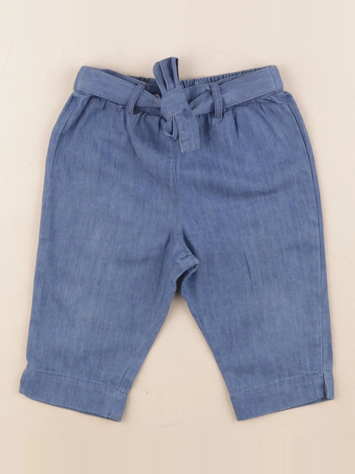 Cyrillus - pantalon bleu - 12 mois