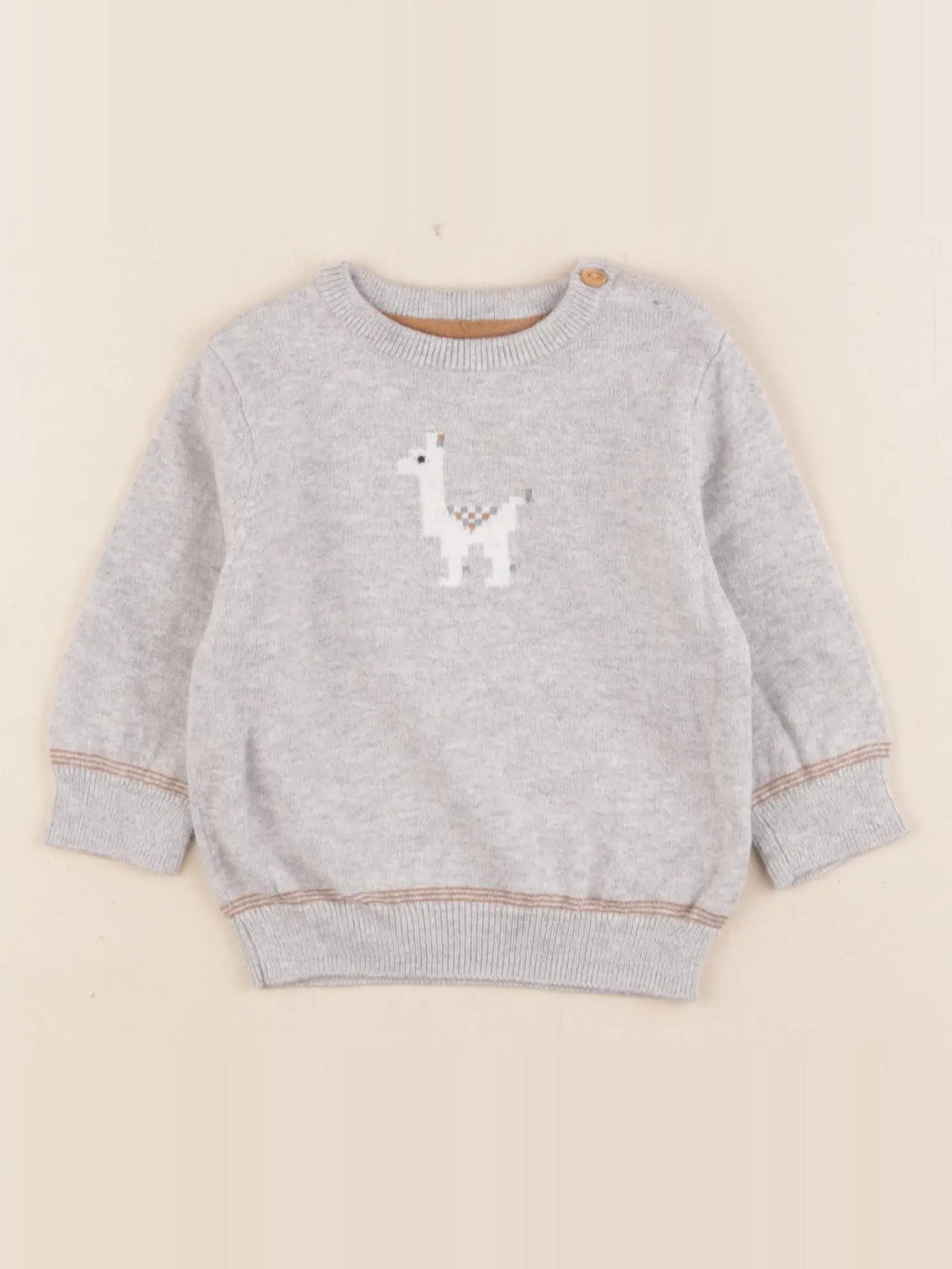 Cyrillus - pull gris - 6 mois