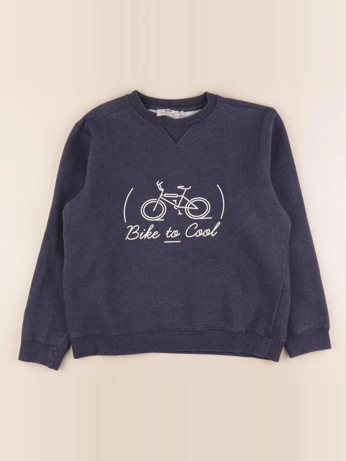 Cyrillus - sweat bleu - 12 ans