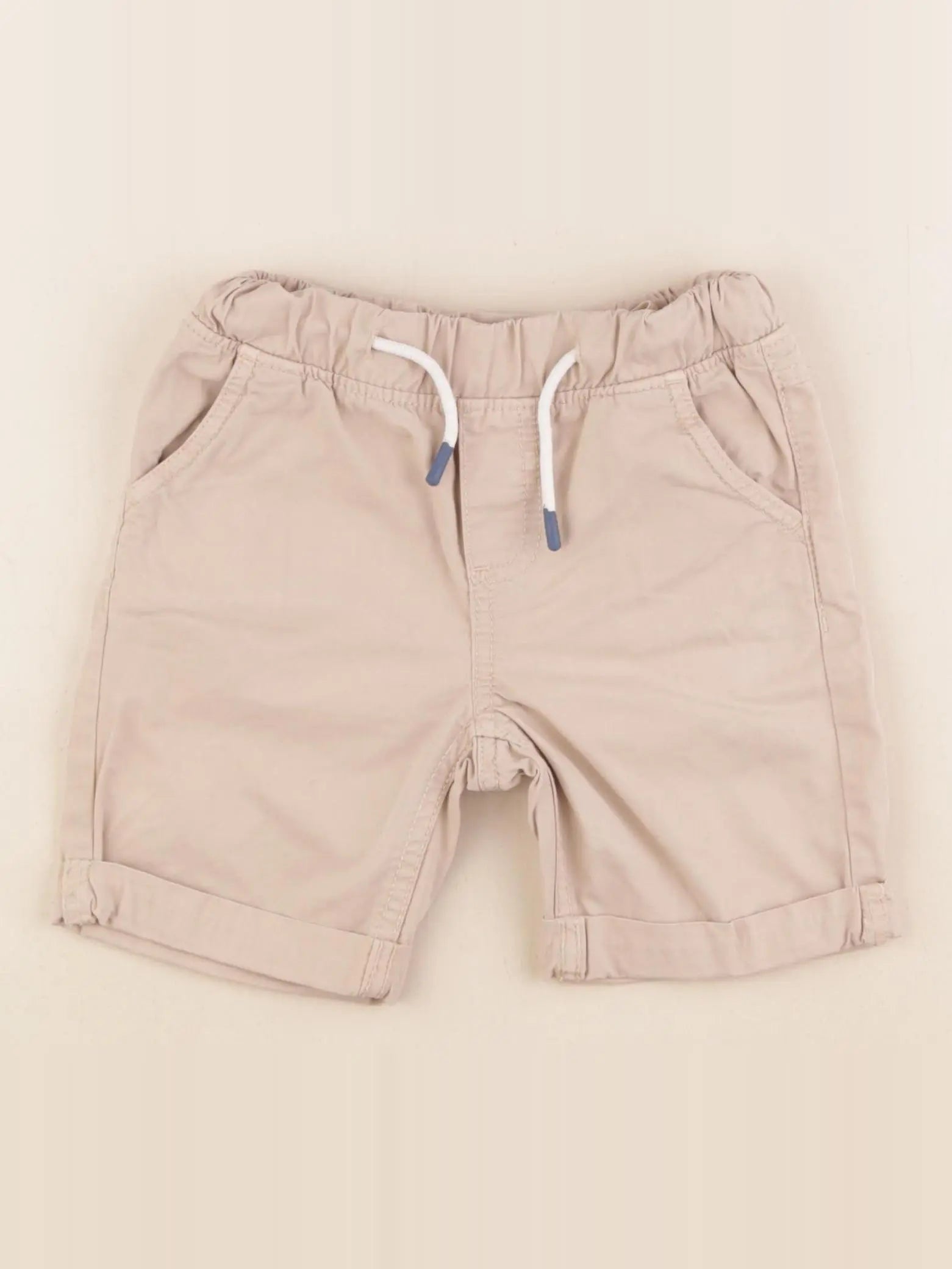 Vertbaudet - short beige - 4 ans