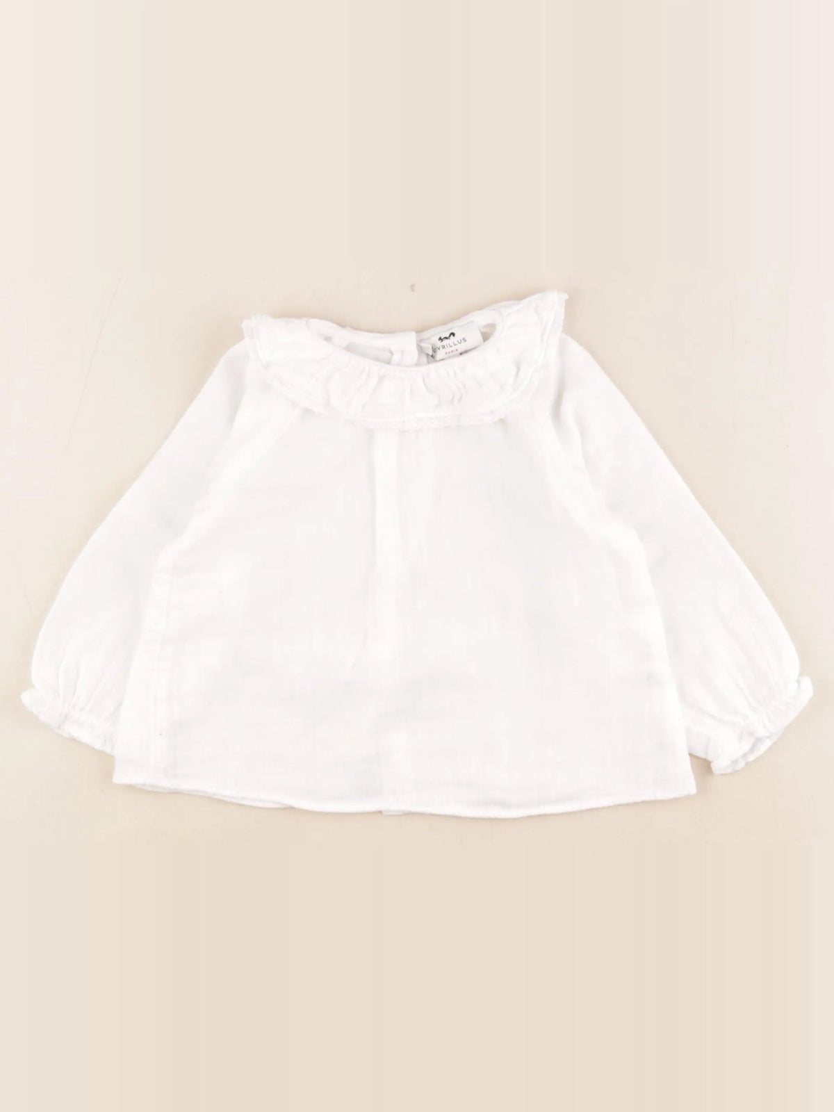 Cyrillus - blouse blanc - 18 mois