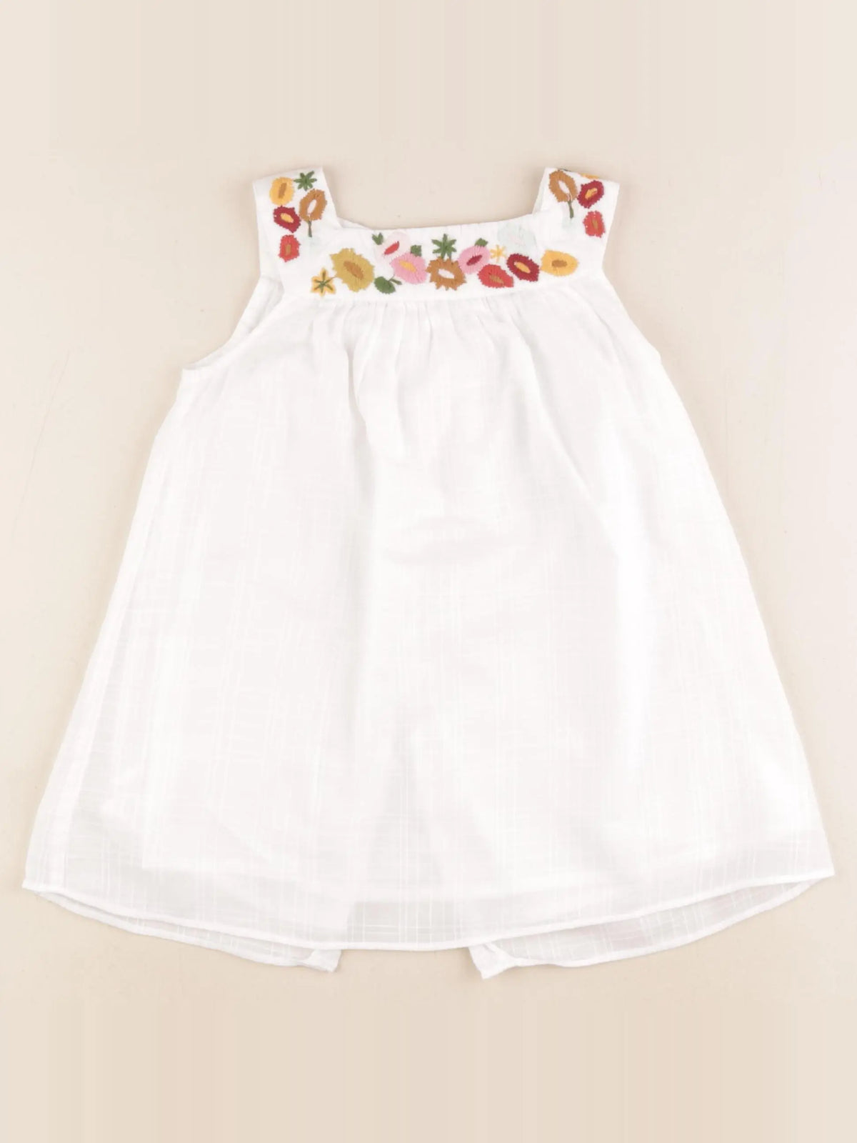 Cyrillus - robe blanc - 2 ans