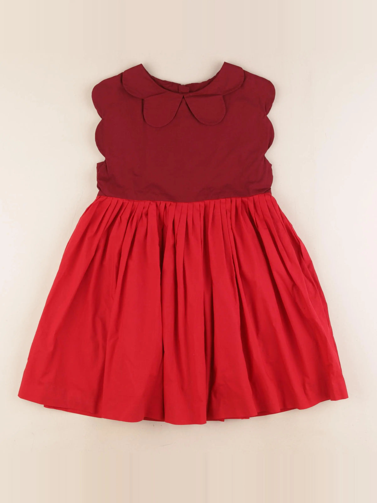 Jacadi - robe rouge - 8 ans