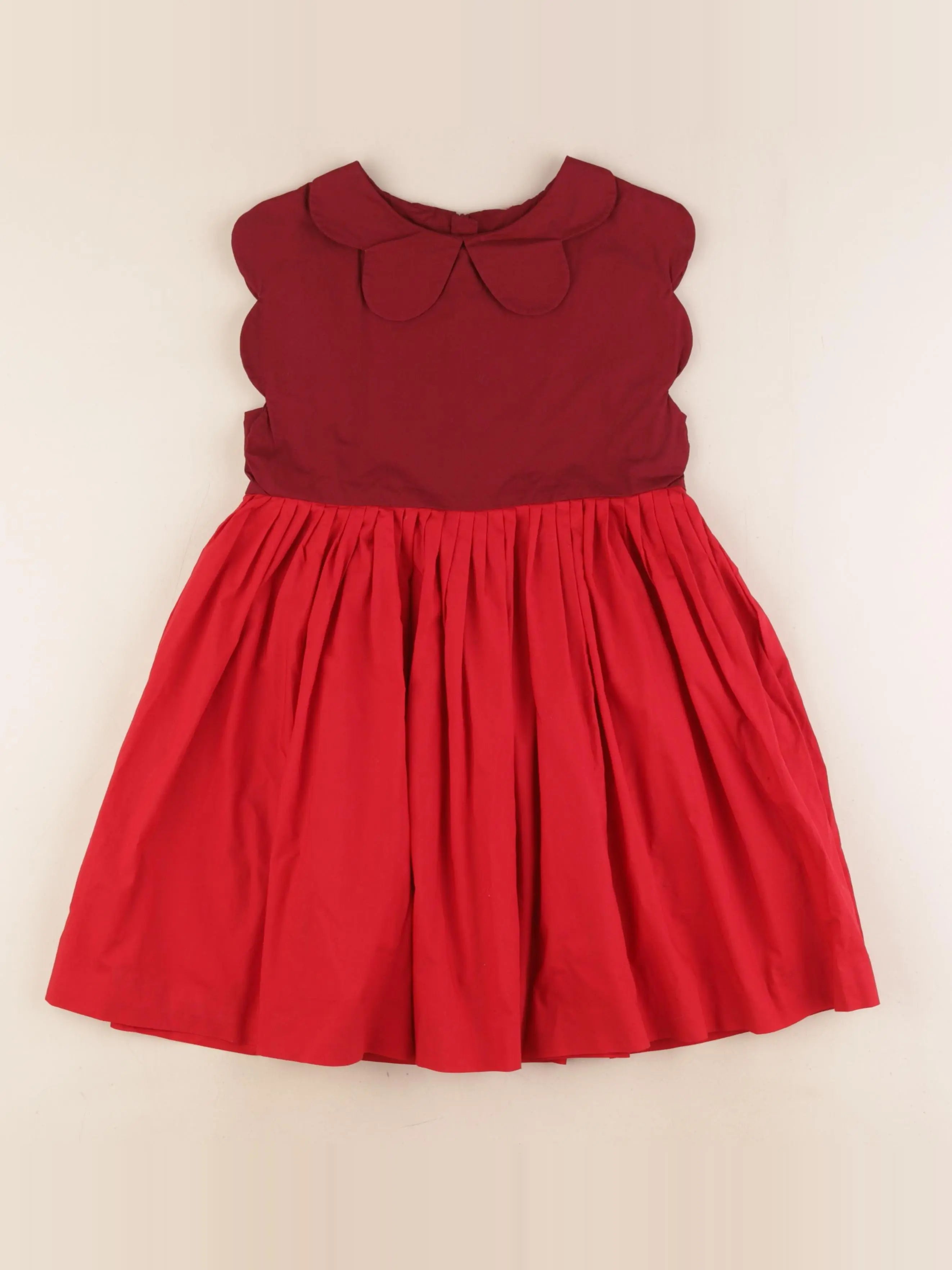 Jacadi - robe rouge - 8 ans