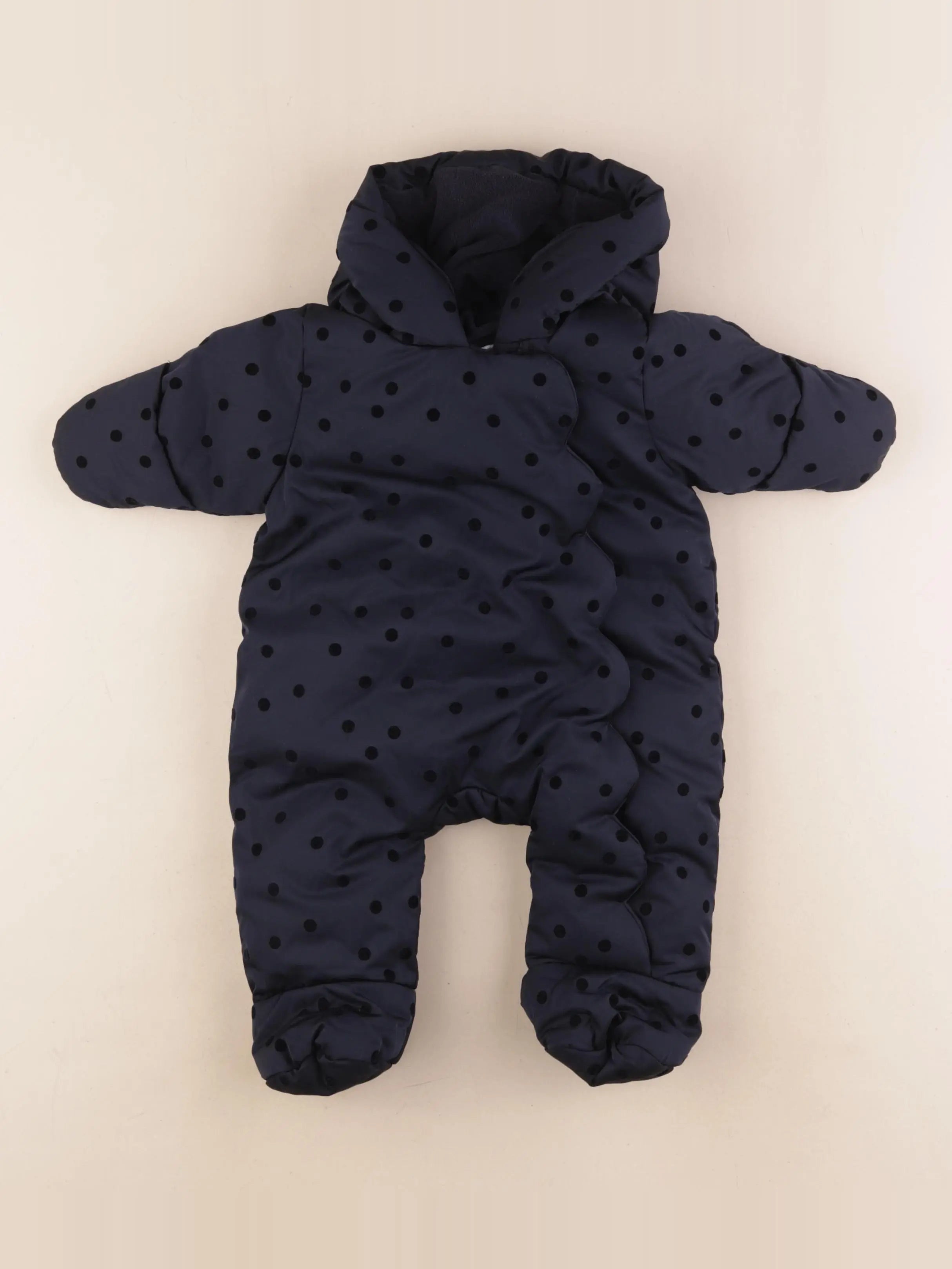Jacadi - combi-pilote bleu - 3 mois