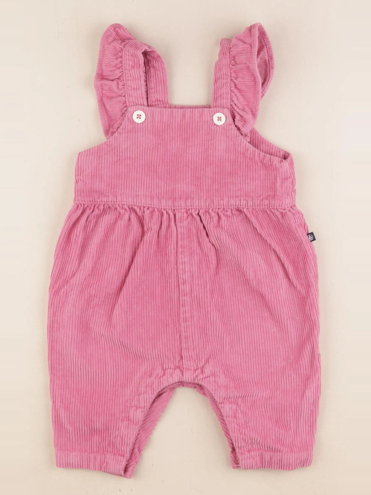 Petit Bateau - salopette rose - 6 mois