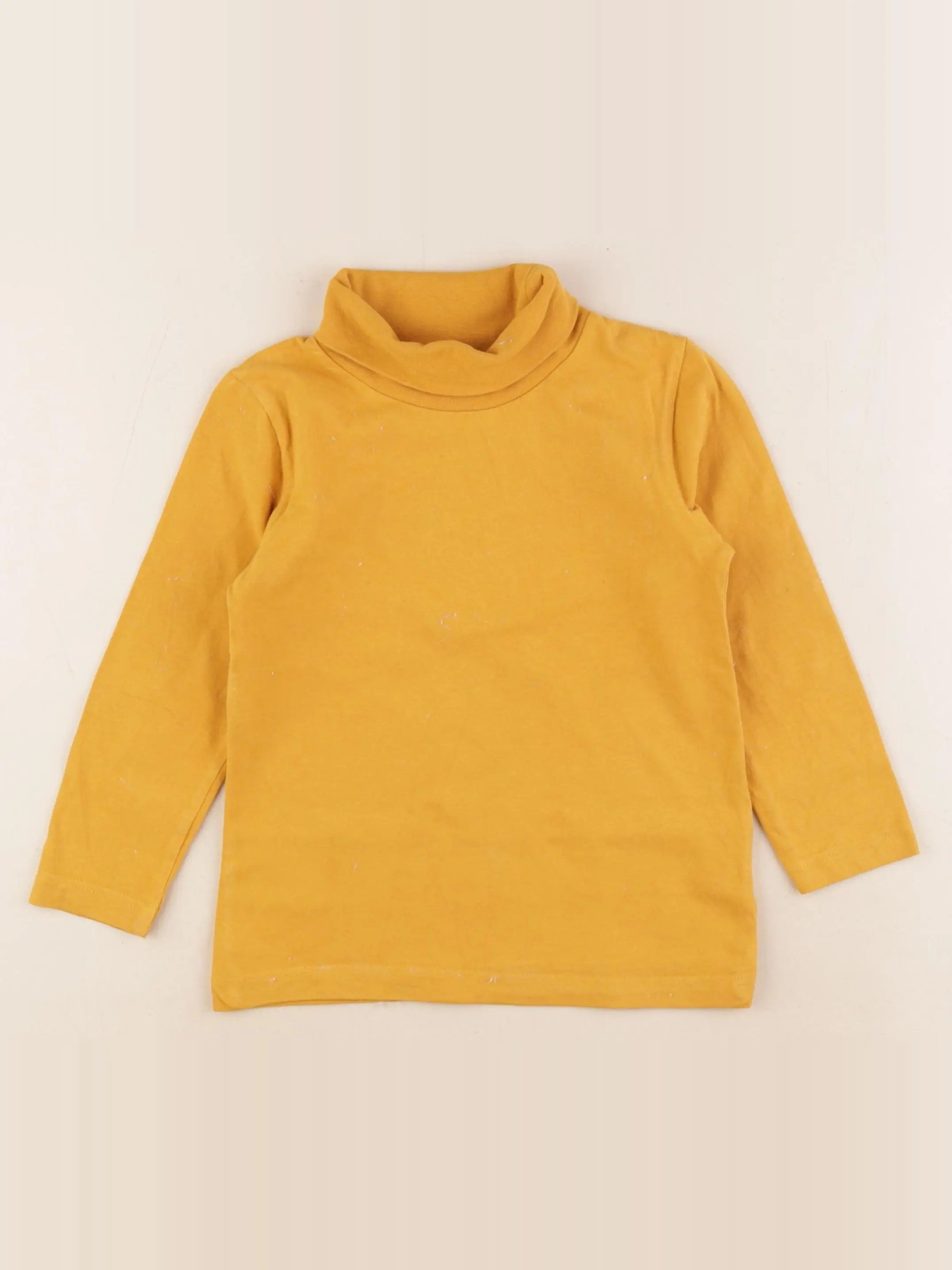 Tape à l'oeil - sous-pull jaune - 4 ans