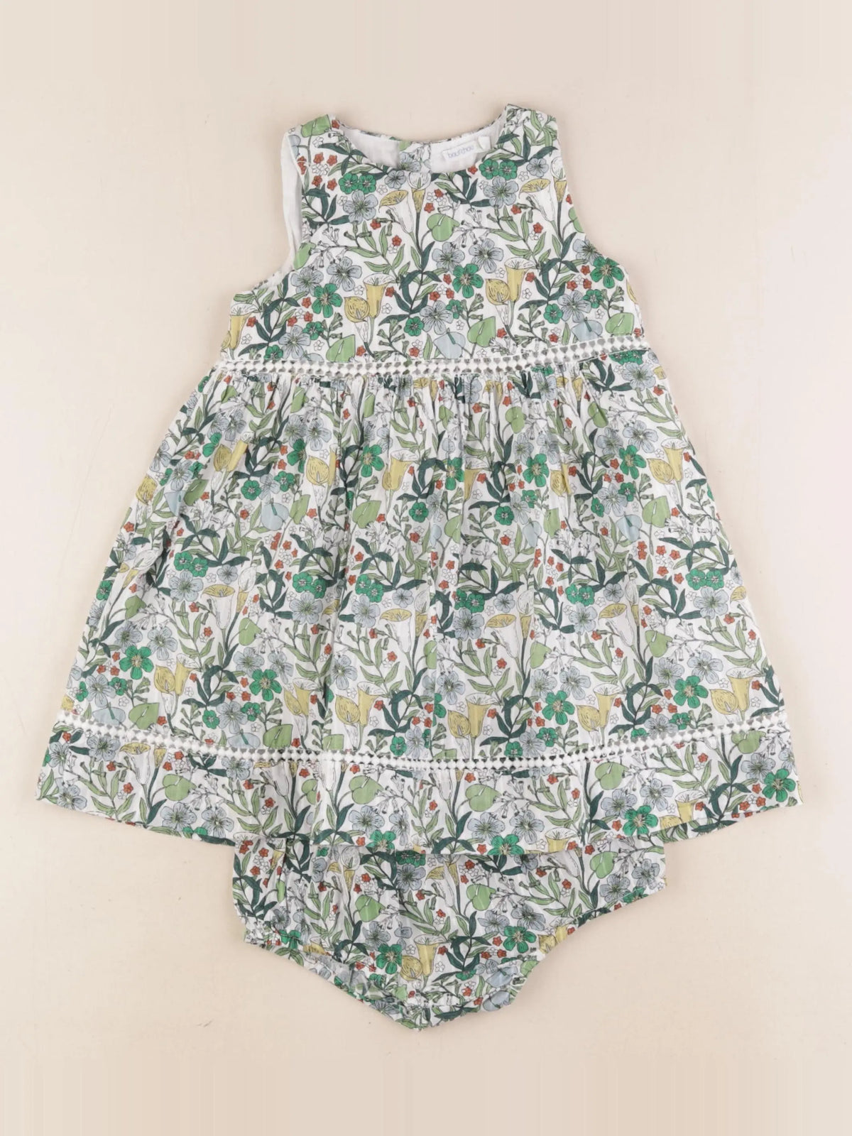 Boutchou - robe multicolore - 18 mois