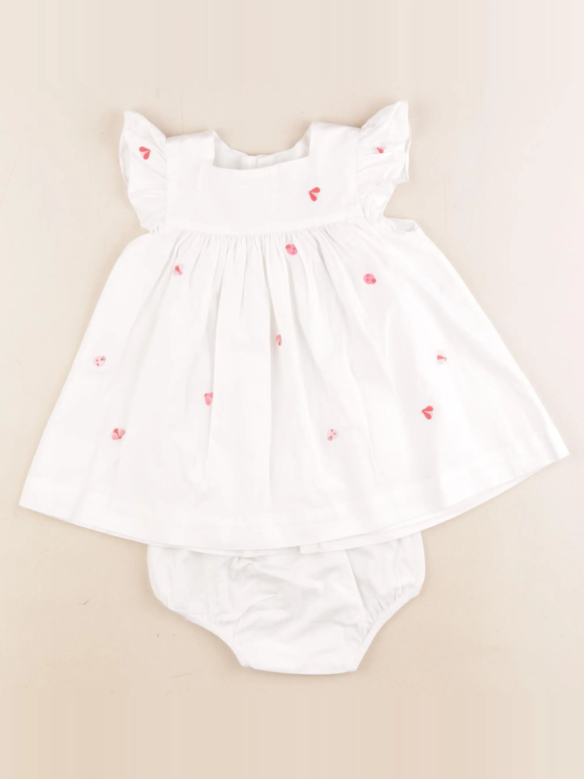 Jacadi - robe blanc - 12 mois
