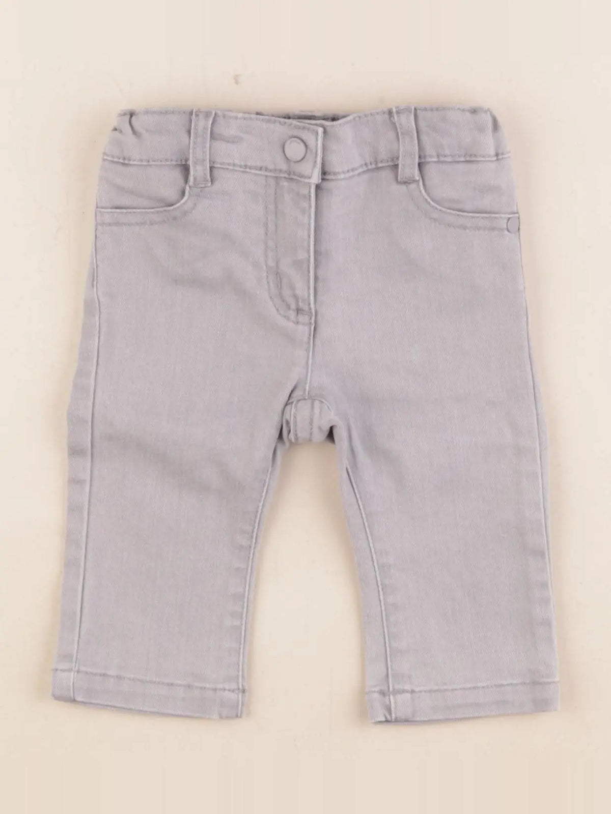Jacadi - jean gris - 6 mois