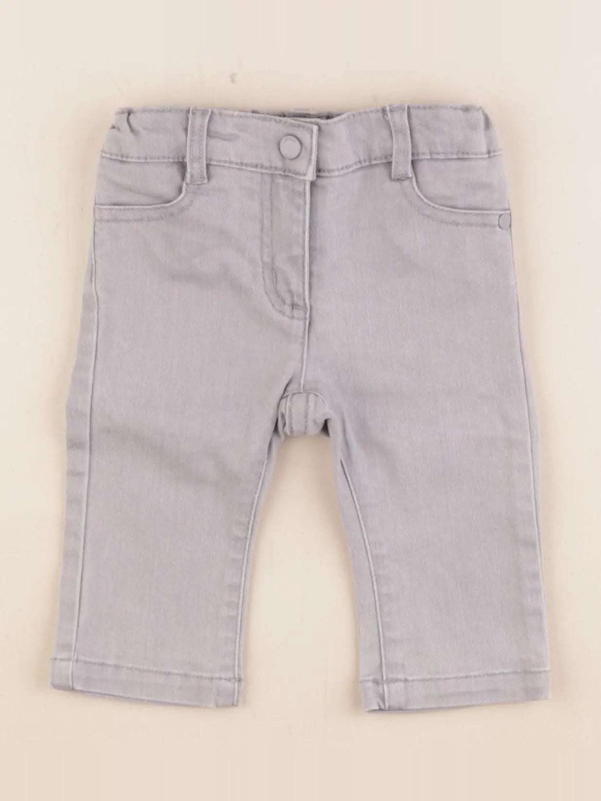 Jacadi - jean gris - 6 mois