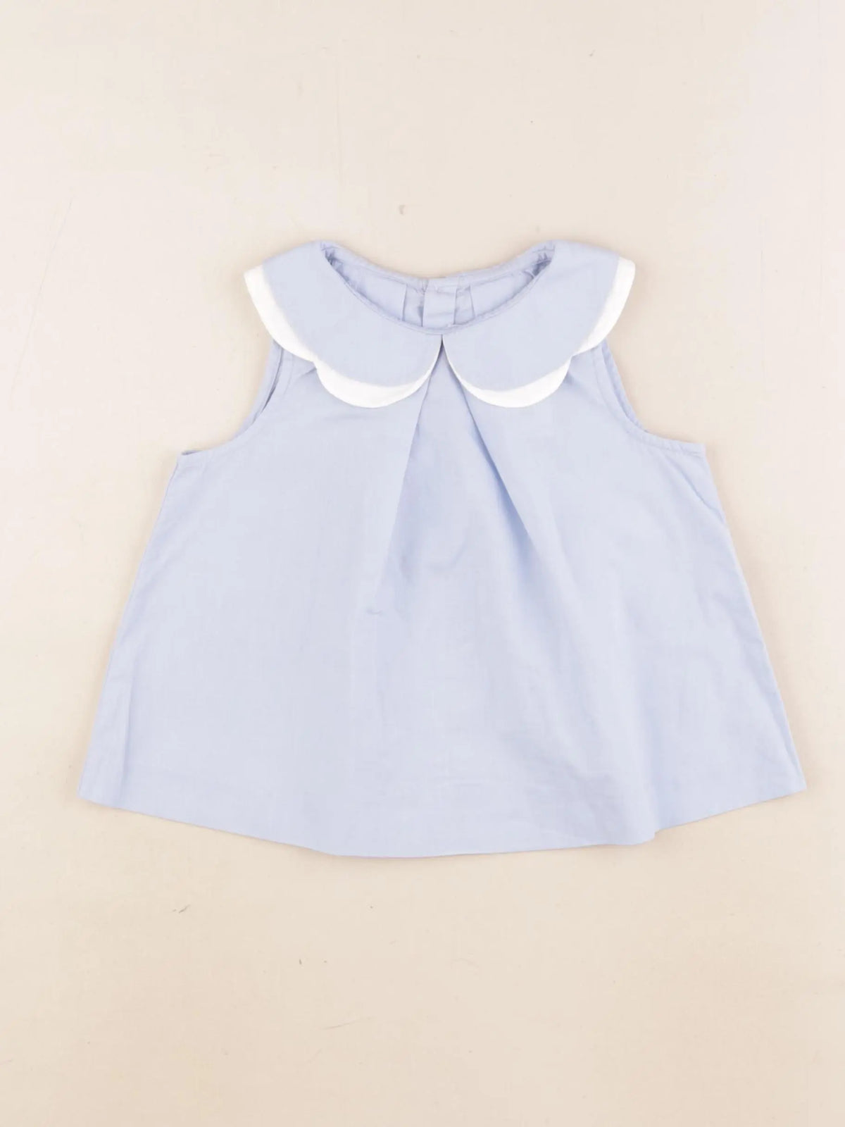 Jacadi - blouse bleu - 24 mois