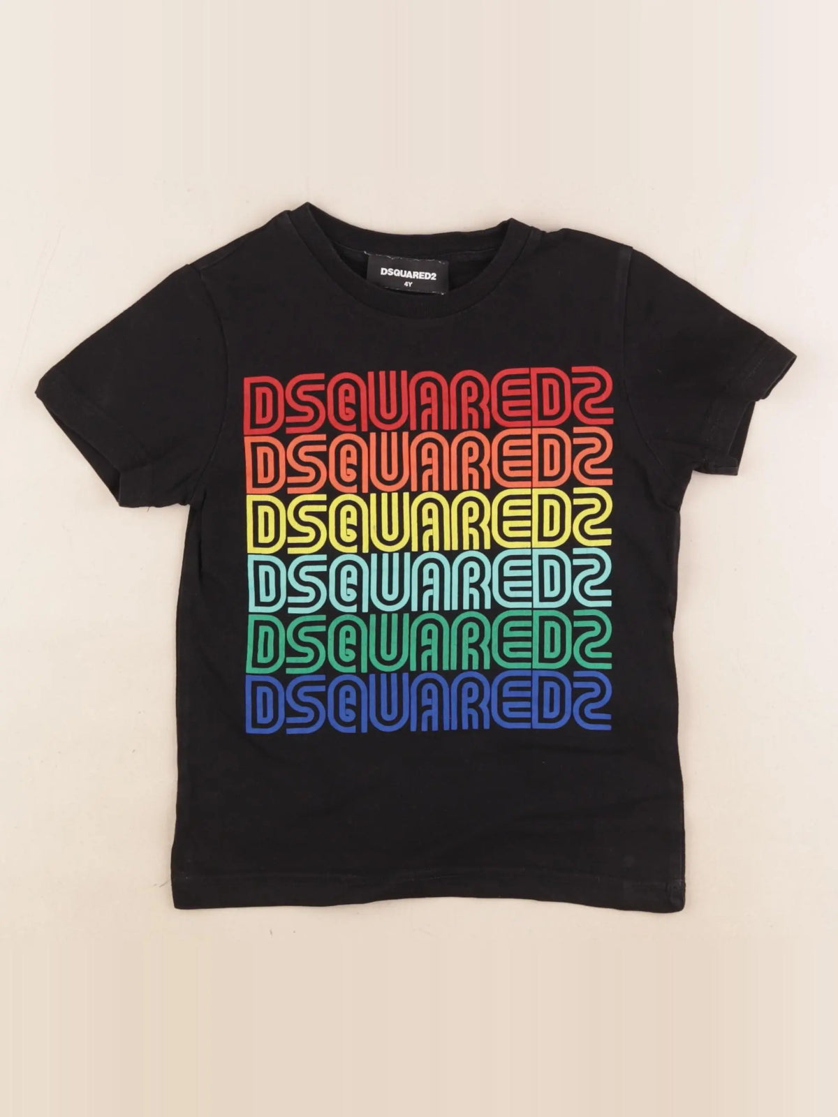 Dsquared2 - tee-shirt noir - 4 ans
