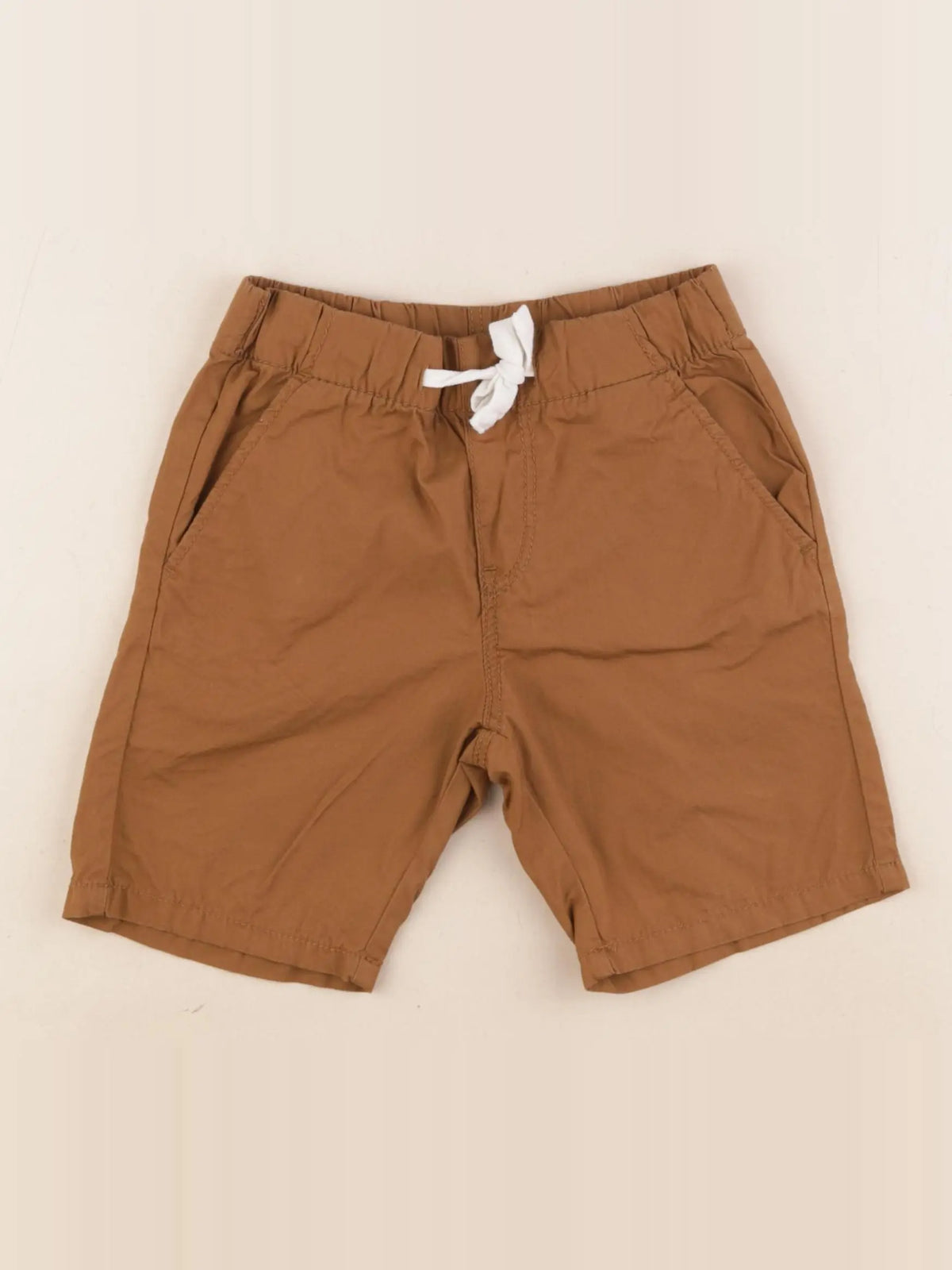 H&M - short marron - 3/4 ans