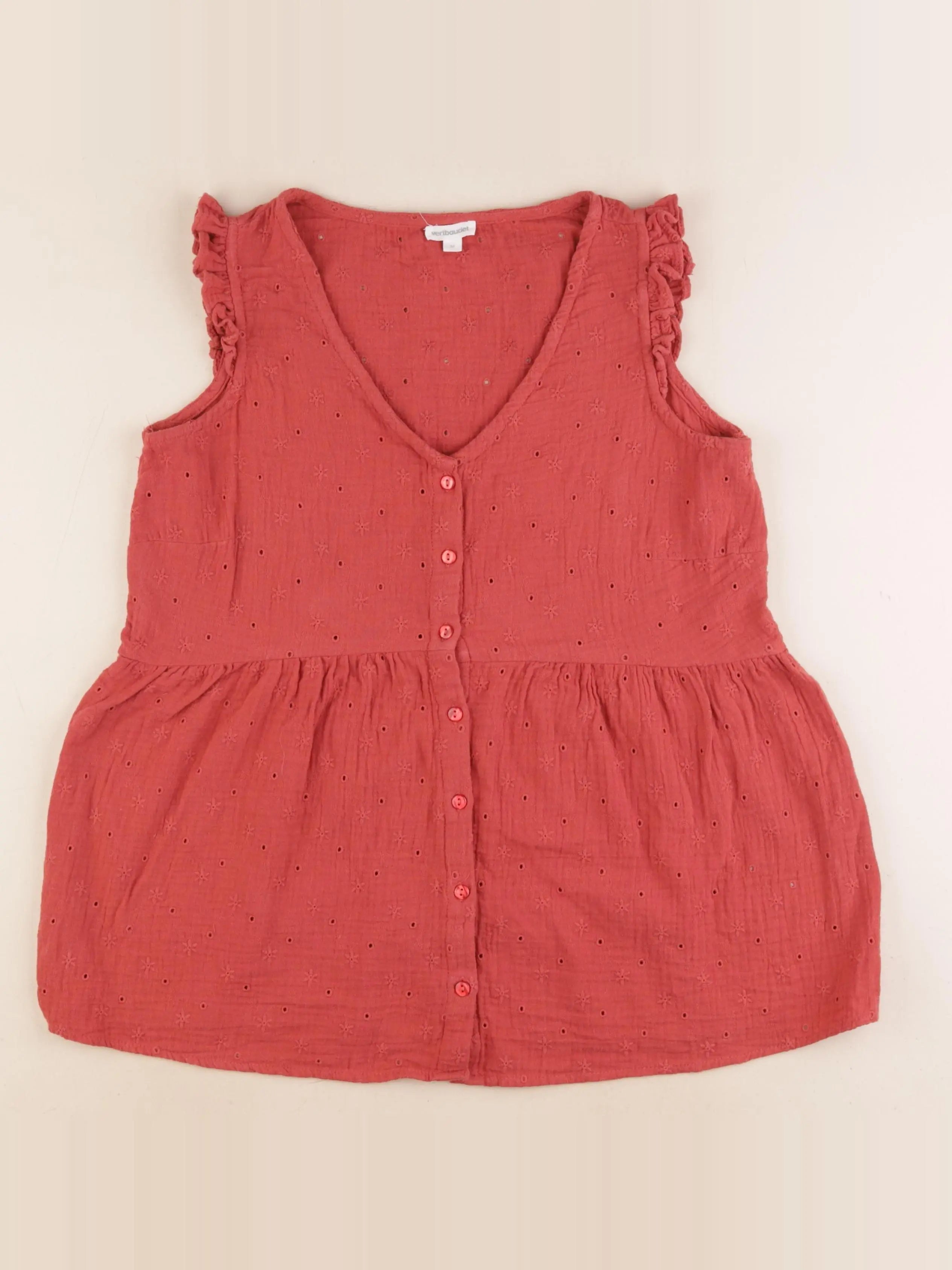 Vertbaudet - blouse grossesse, allaitement rose - 34