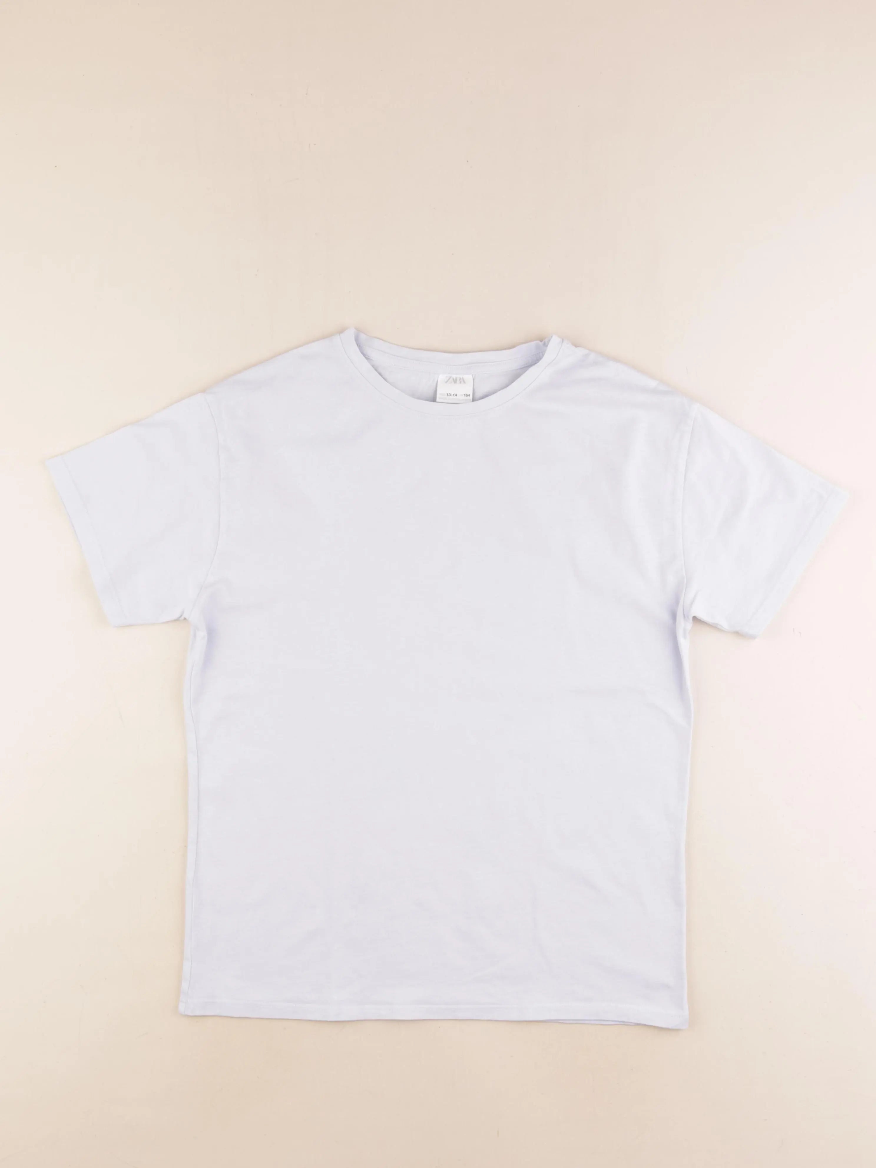 Zara - tee-shirt bleu - 13/14 ans