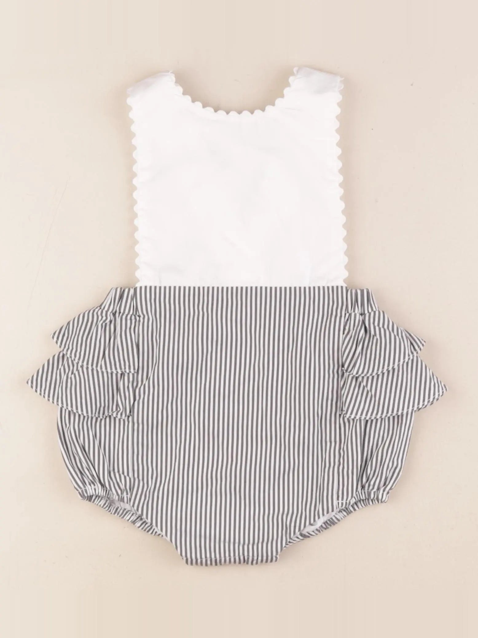 Jacadi - combinaison blanc, gris - 18 mois